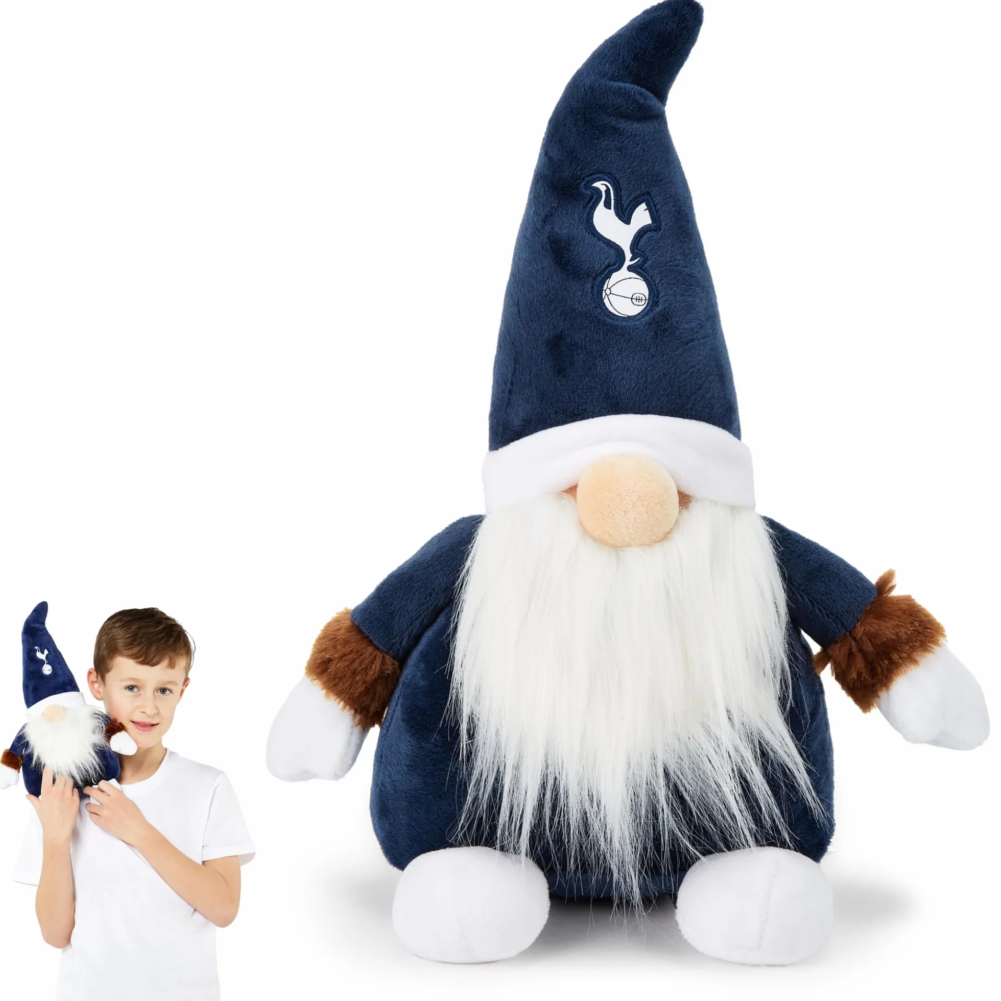 Tottenham Hotspur FC Gonk GNOME 33 cm Peluche Officielle Spurs Cadeau Noël