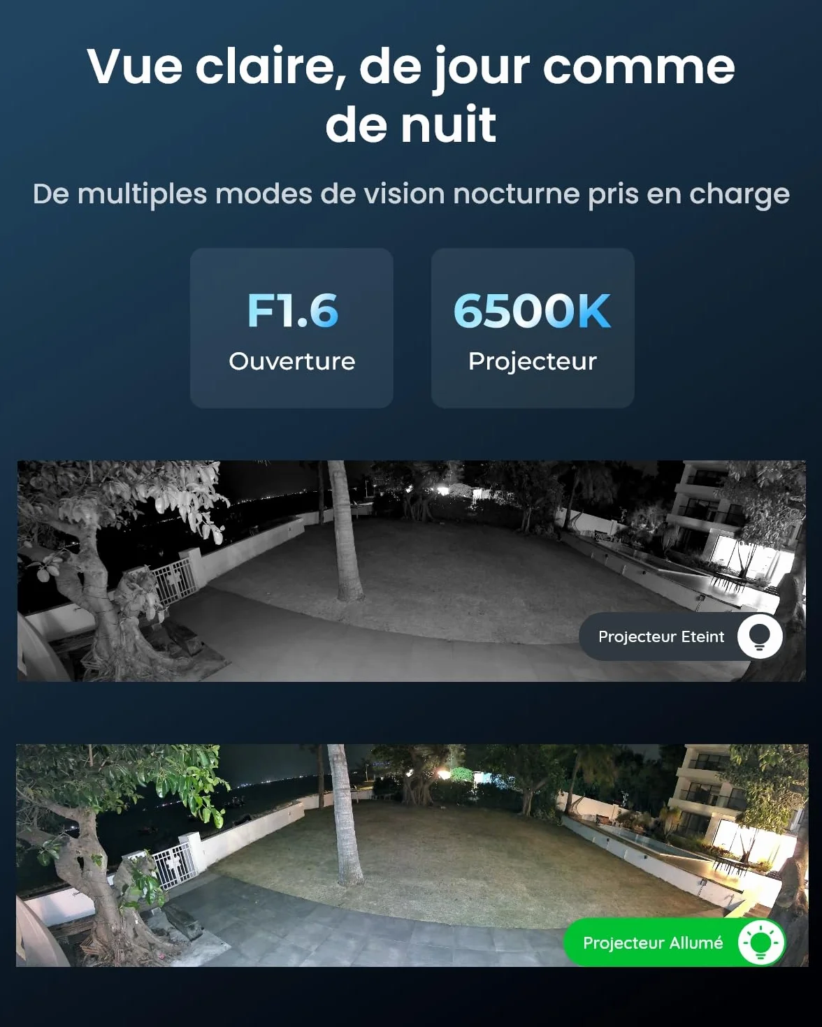 Reolink 16MP Caméra Surveillance WiFi, Panorama à 180°, Wi-Fi 6 Bi-Bande 2,4/5 GHz, Trajectoire Intégrée, Vision Nocturne Couleur, Détection Intelligente, Enregistrement 24/7, Etanche IP67, Duo 3 WiFi