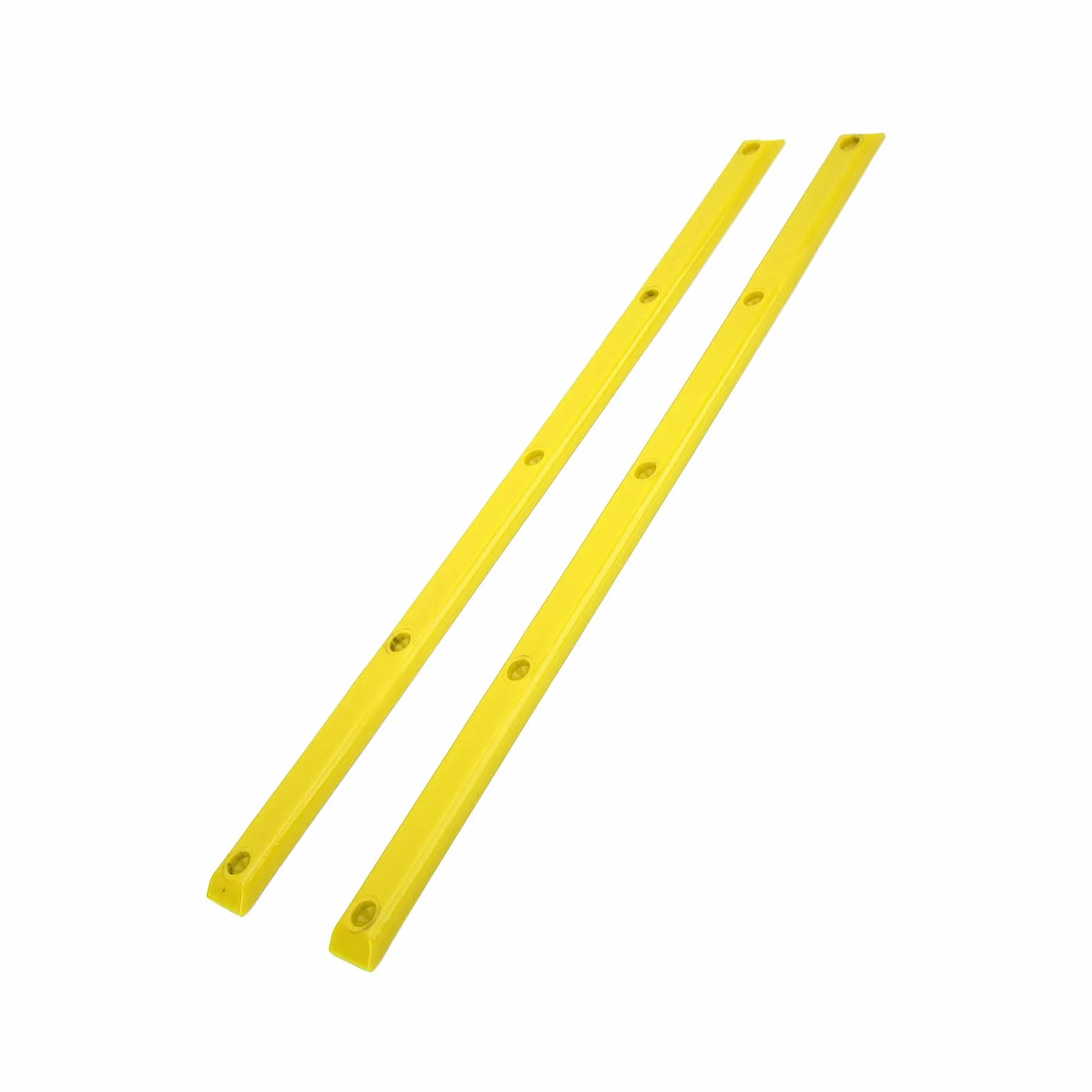 Shanrya Rails pour nervures flexibles stables Longboard Per(jaune)