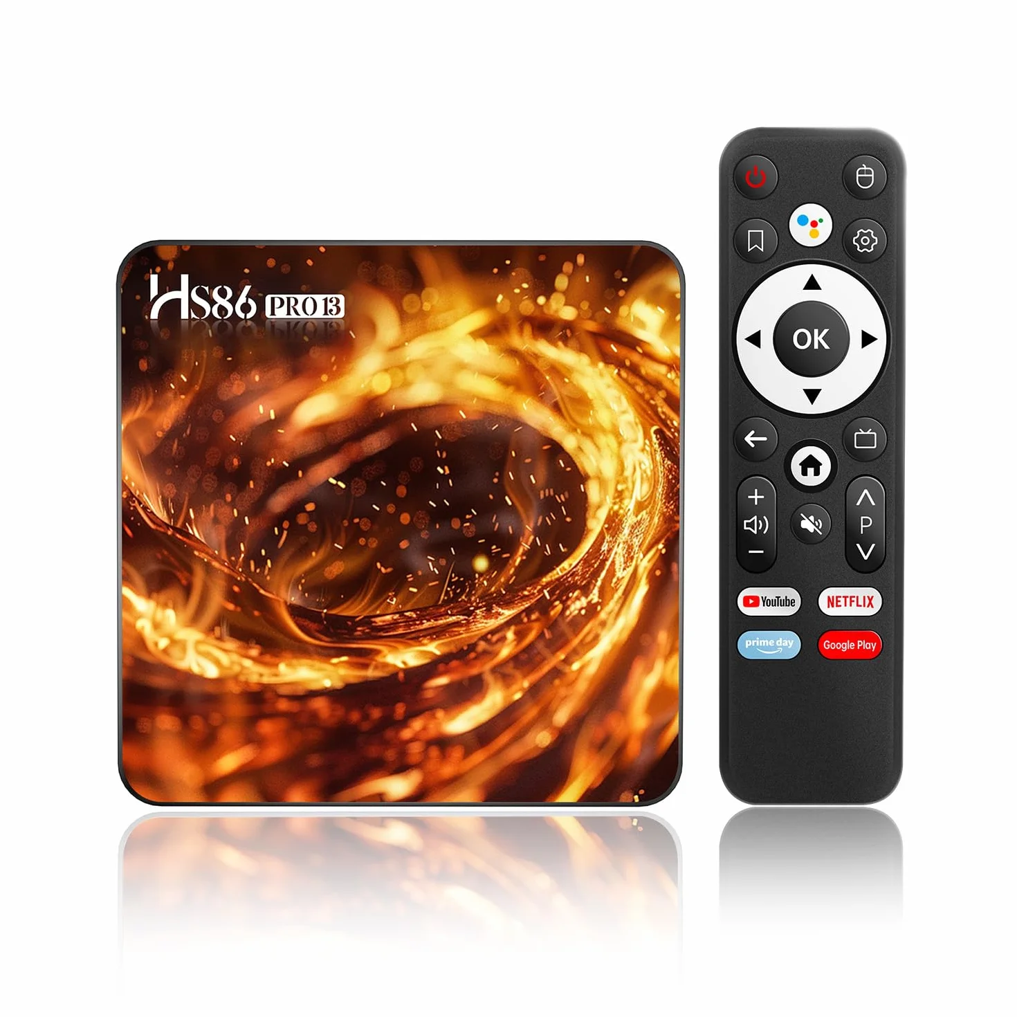 Android 14.0 TV Box,2026 Android Box 2GB 16GB RK3528 Quad-Core 64bit Cortex-A53 Mali 450 MP2 GPU,Smart TV Box Support 4K Bluetooth 5.4 Double Bande Wi-FI 10/100M Ethernet HD2.0 USB2.0 et USB3.0
