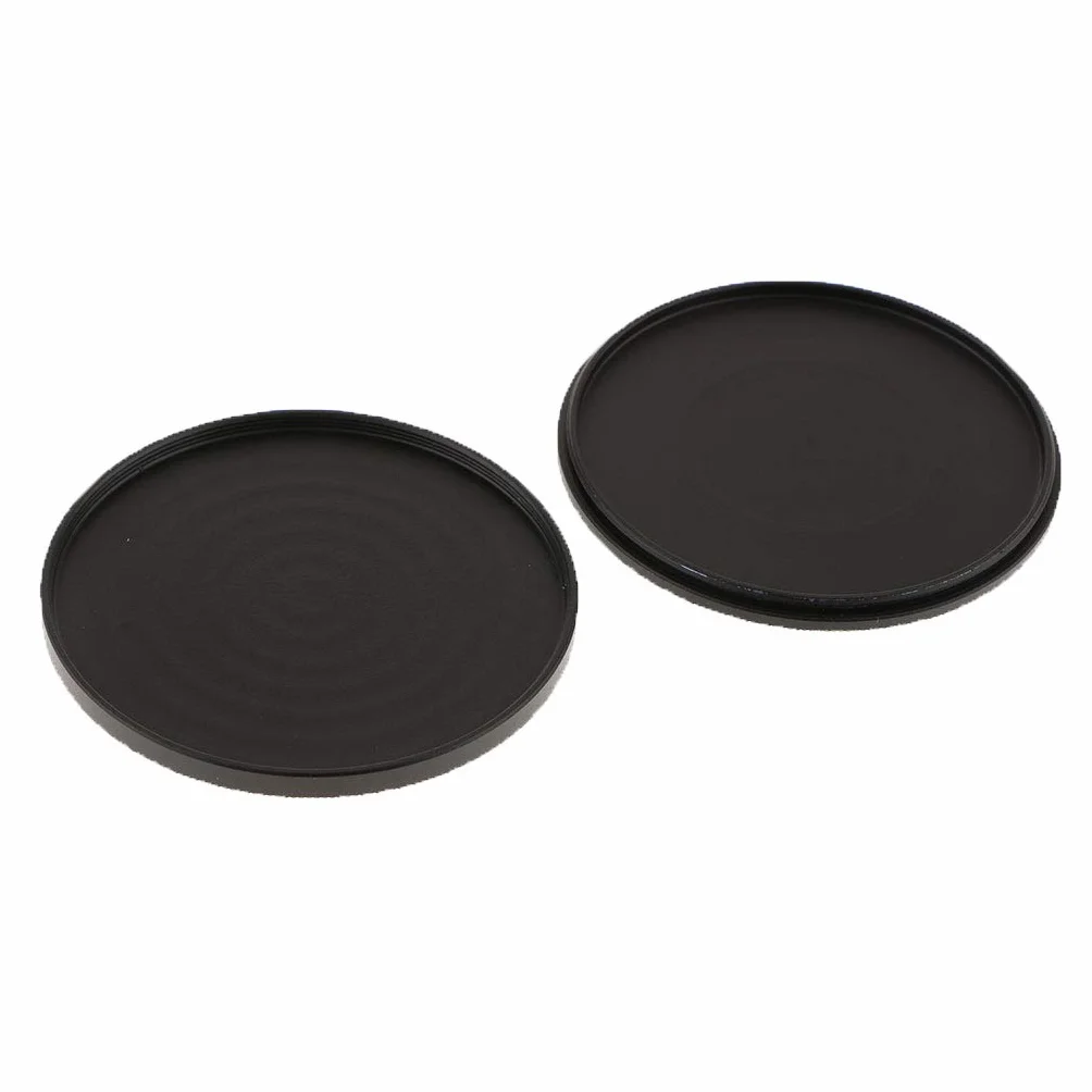 Sourcingmap Étui de protection en métal pour filtre d'objectif d'appareil photo Noir 58 mm