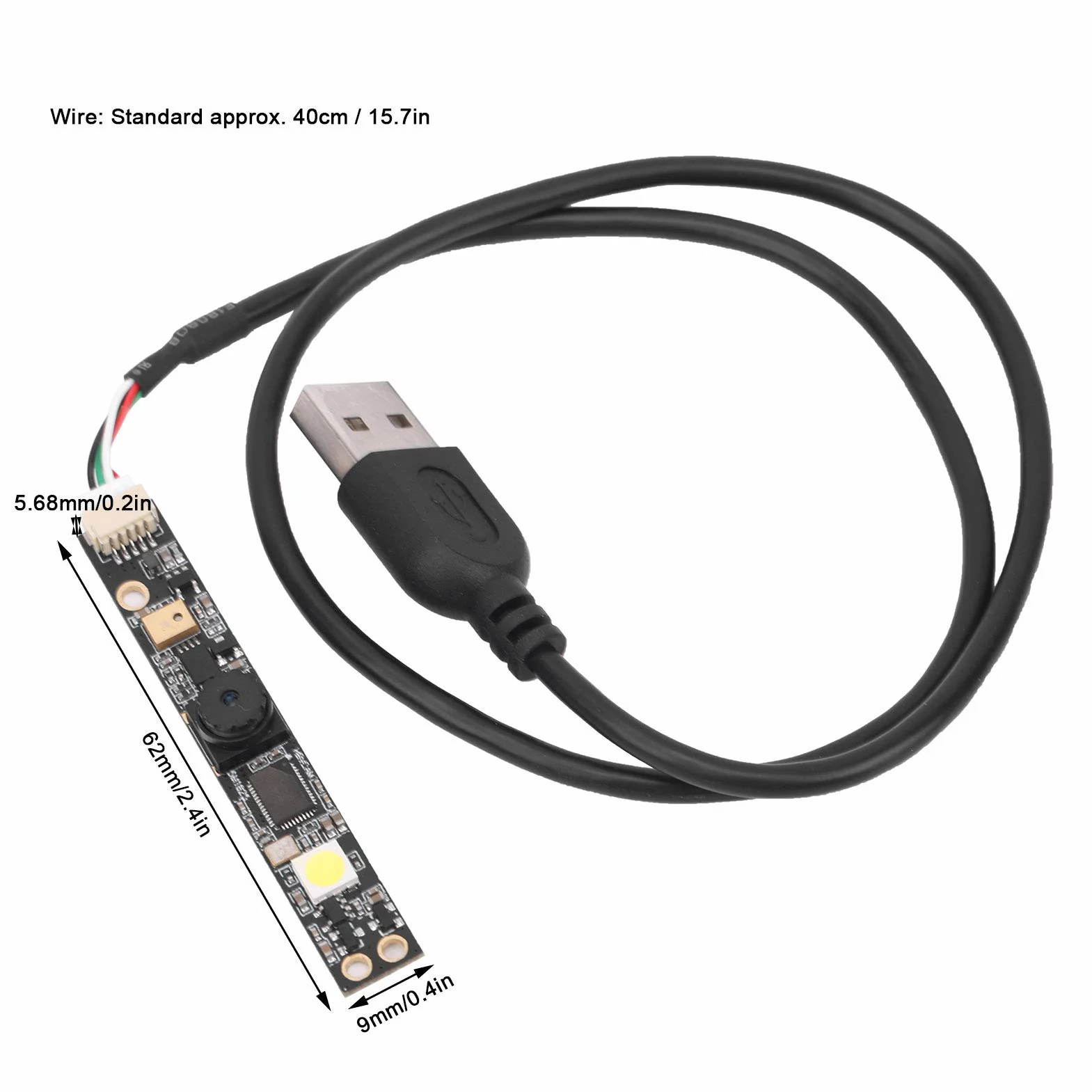 Module de caméra HD,Module de caméra,Module Camera USB Interface USB HD HBV-1825 FF pour WinXP/Win7/Win8/Win10/OS