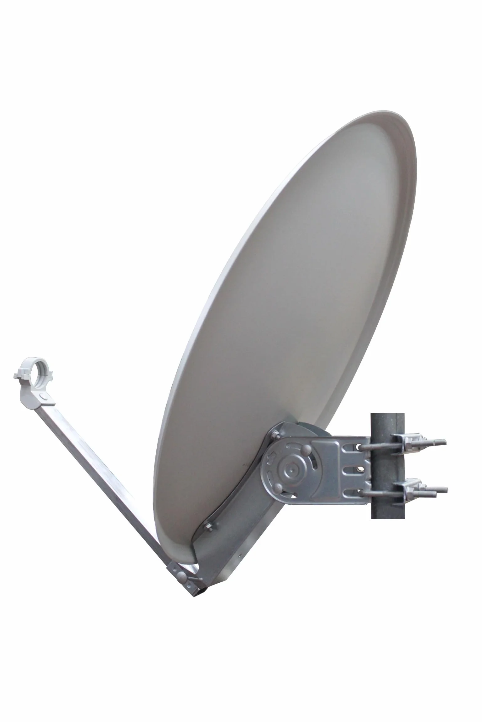 Opticum antenne satellite 60 cm acier gris clair