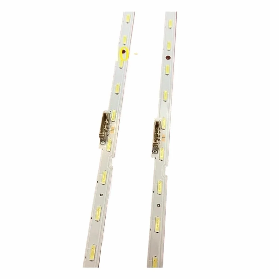 Bande de rétro-éclairage LED pour Samsung UE43NU7025 UE43NU7190U UE43NU7025K UE43RU7100 UE43RU7200 UE43NU7125K UE43RU7190U UE43NU7092U (2 pièces)