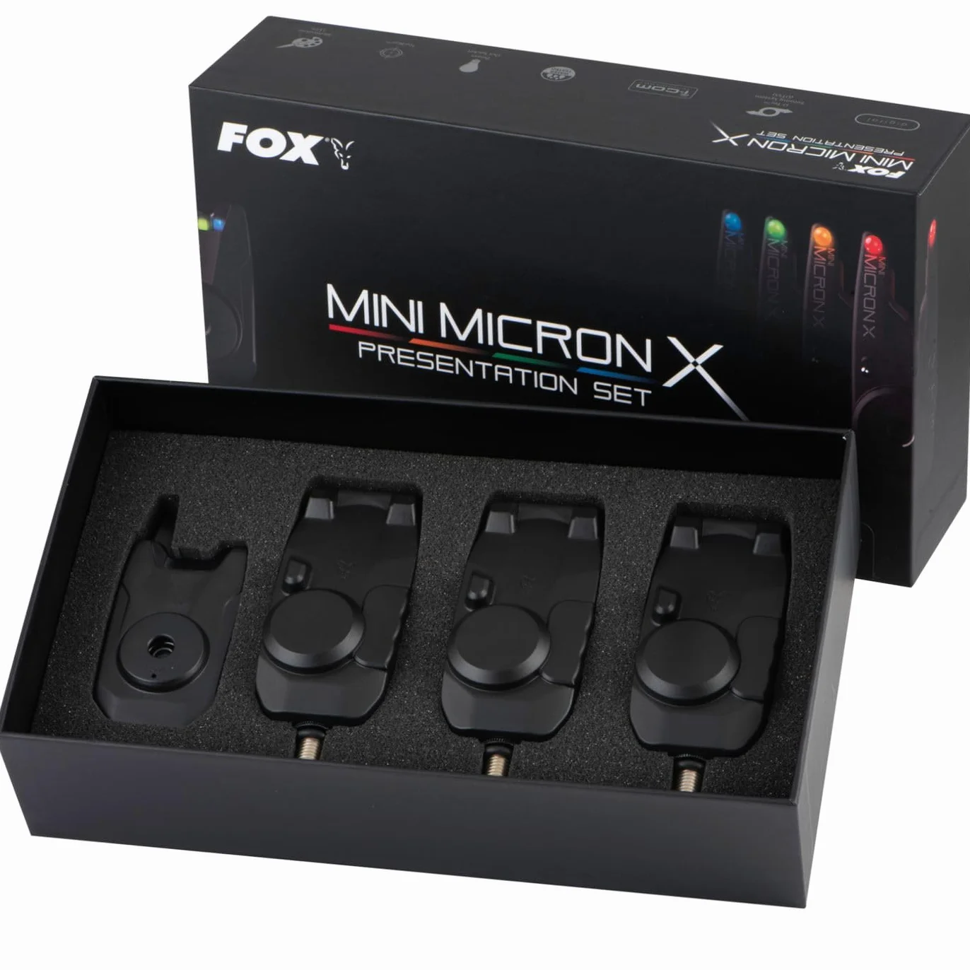 Fox Mini Micron X Coffret 3+1 Détecteurs + Centrale