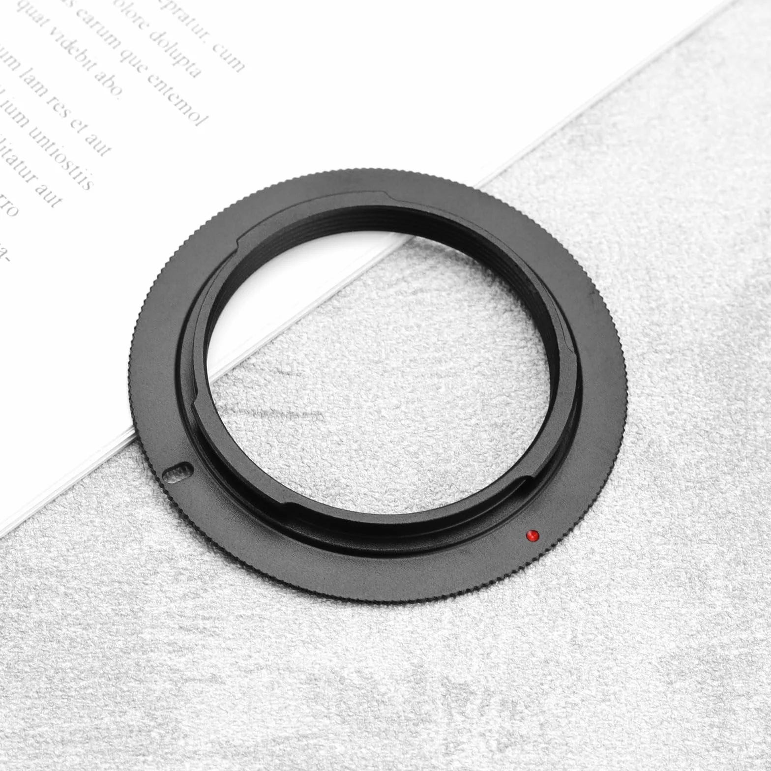 The Lord of the Tools 2pcs Adaptateurs de Monture d'objectif en Alliage d'aluminium pour Objectif M42 Compatible avec PENTAX K-5 K-3 Diamètre Extérieur 60 mm Diamètre Intérieur 41,1mm