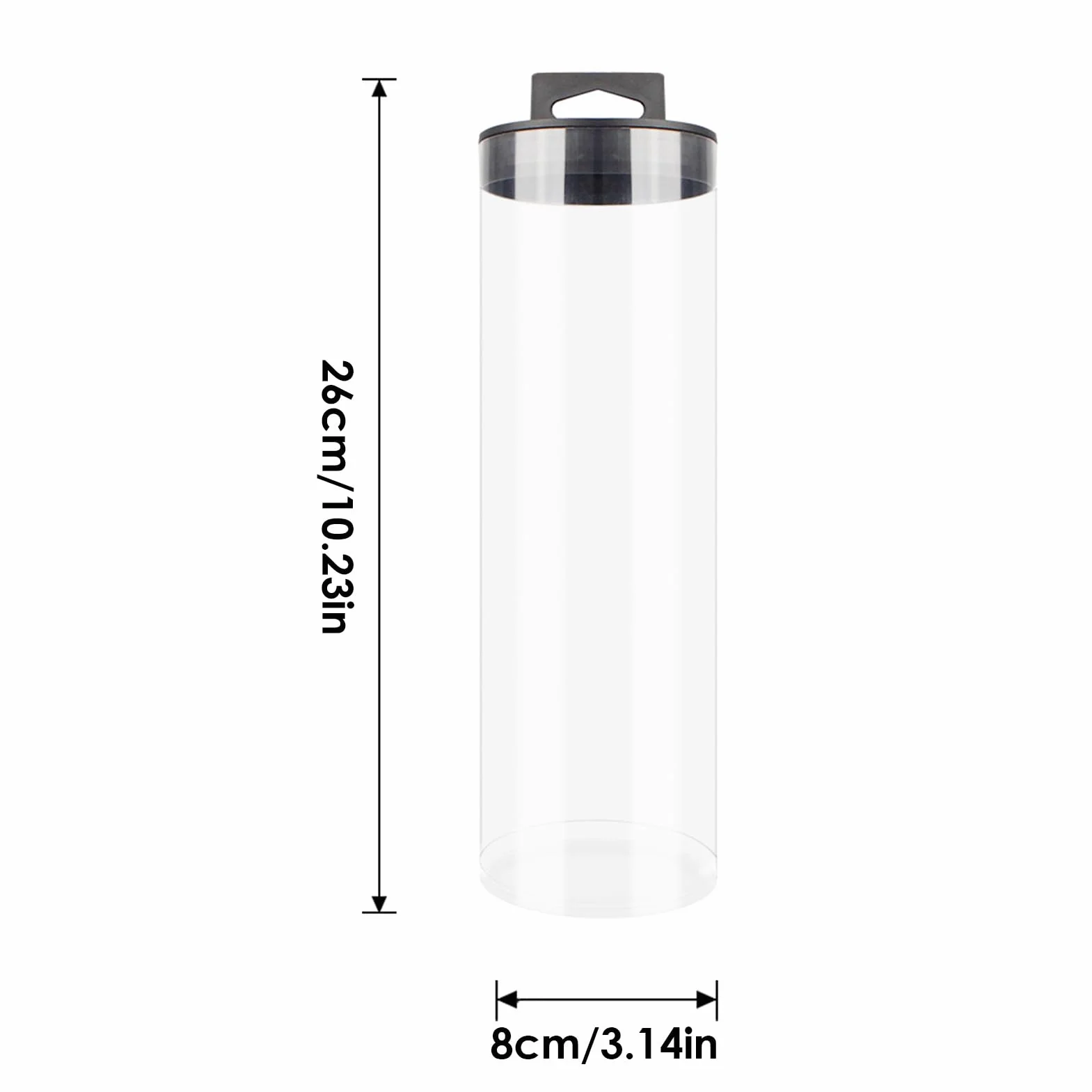 Boîte de Balle de Tennis Transparent - Rangement pour Balles de Tennis, Ping-Pong, Baseball