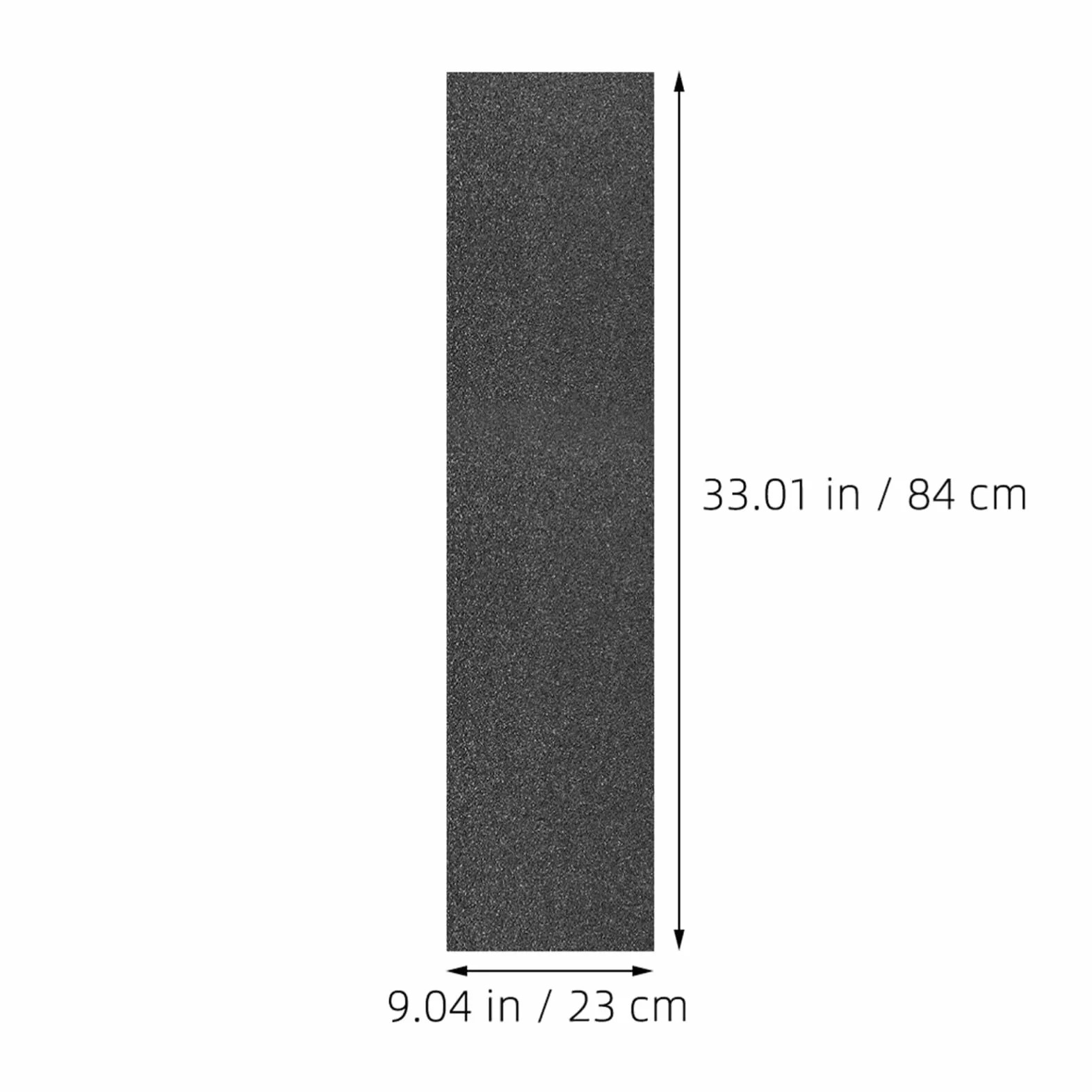 Ruban Adhésif Antidérapant pour Trottinette Freestyle PVC Noir