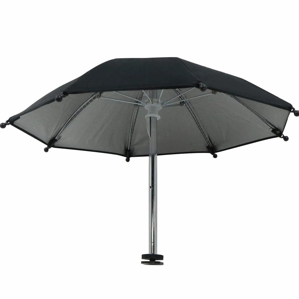 Hot Shoe Parapluie Protection Pluie - Housse Imperméable Universelle Couverture Solaire Contre Accessoires Diamètre 29cm pour Appareils Photo Reflex DSLR L'objectif, Noir,1 Pcs
