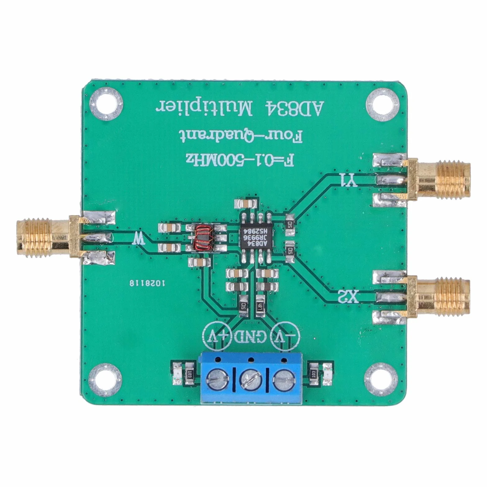 AD834 Module de Mélangeur RF Multiplicateur à Quatre Quadrants Analogique pour Traitement du Signal