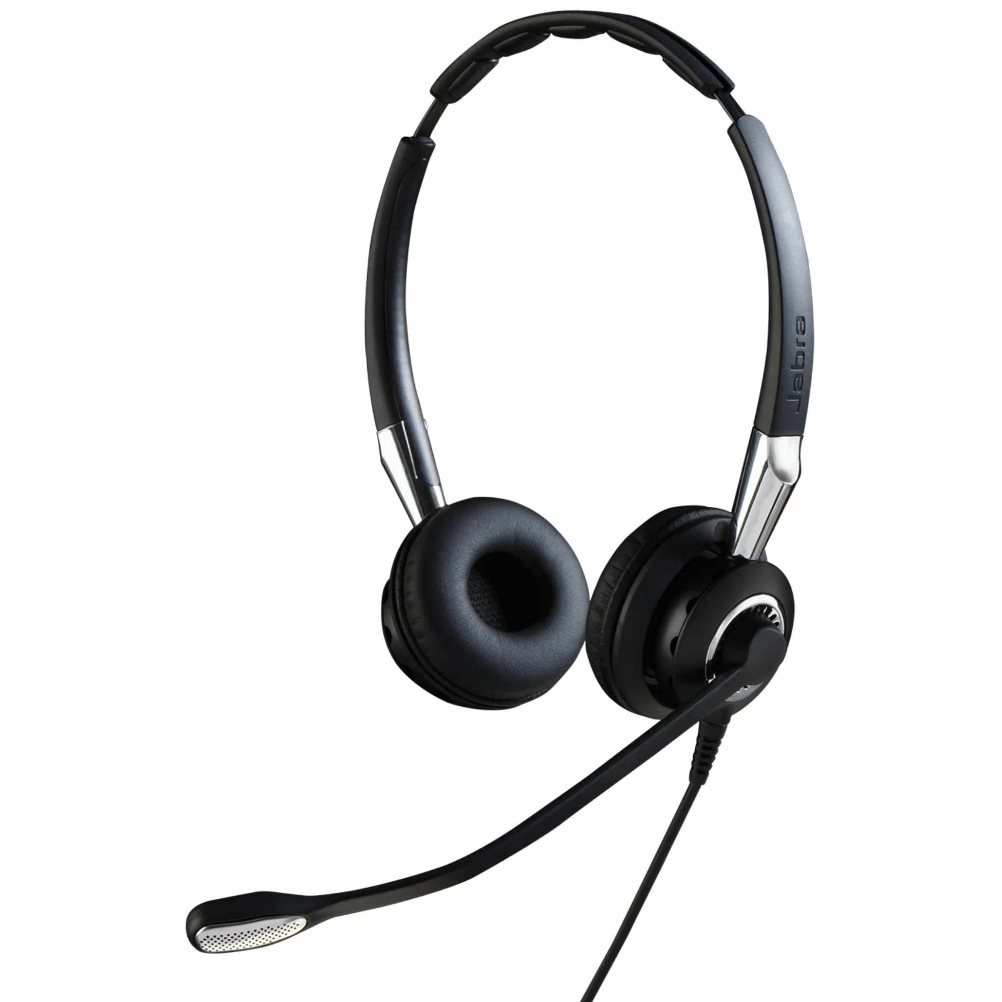 Jabra BIZ™ 2400 II Duo NOUVELLE GENERATION - Perche micro Flex micro 82 E-STD, Antibruit