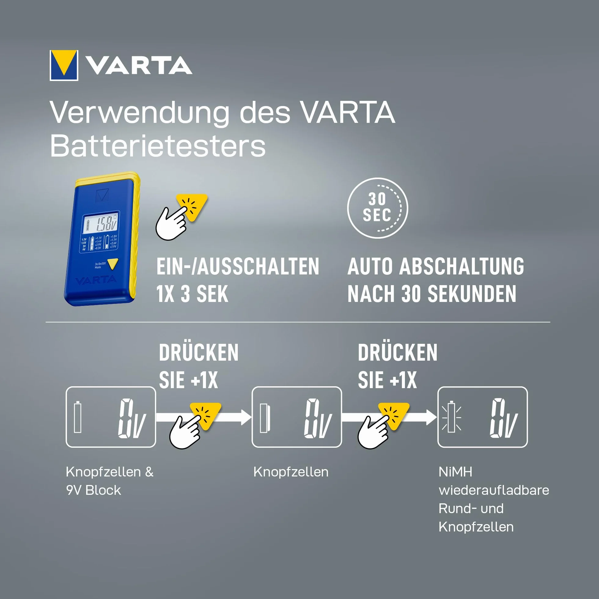 VARTA Pile boîte