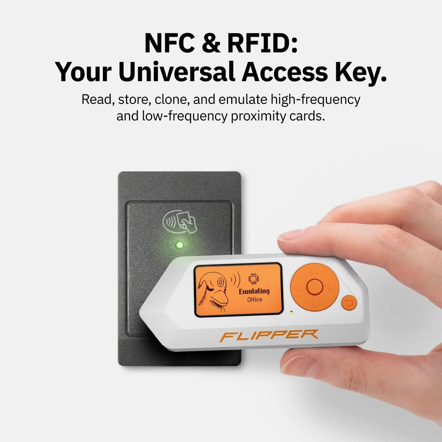 Flipper Zero - Appareil Multifonction Portable pour Les passionnés de Technologie - Entièrement Open Source et Personnalisable - Lecteur RFID + NFC, télécommande Infrarouge et Explorateur de signaux
