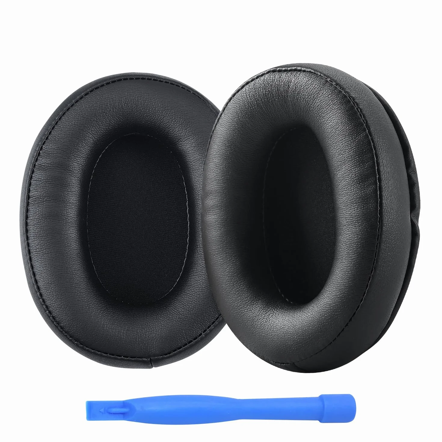 MMOBIEL Remplacement Coussinets d'oreille pour HyperX Cloud Stinger/Cloud Flight/CloudX/Cloud II/Cloud III/Cloud Alpha/Cloud Core/Mix Casque - Memory Foam et Protein PU Noir