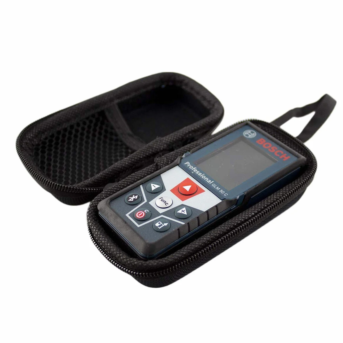 caseroxx Sac de télémétrie Laser Compatible avec Bosch Professional GLM 50 C en, Housse de Rangement de Transport