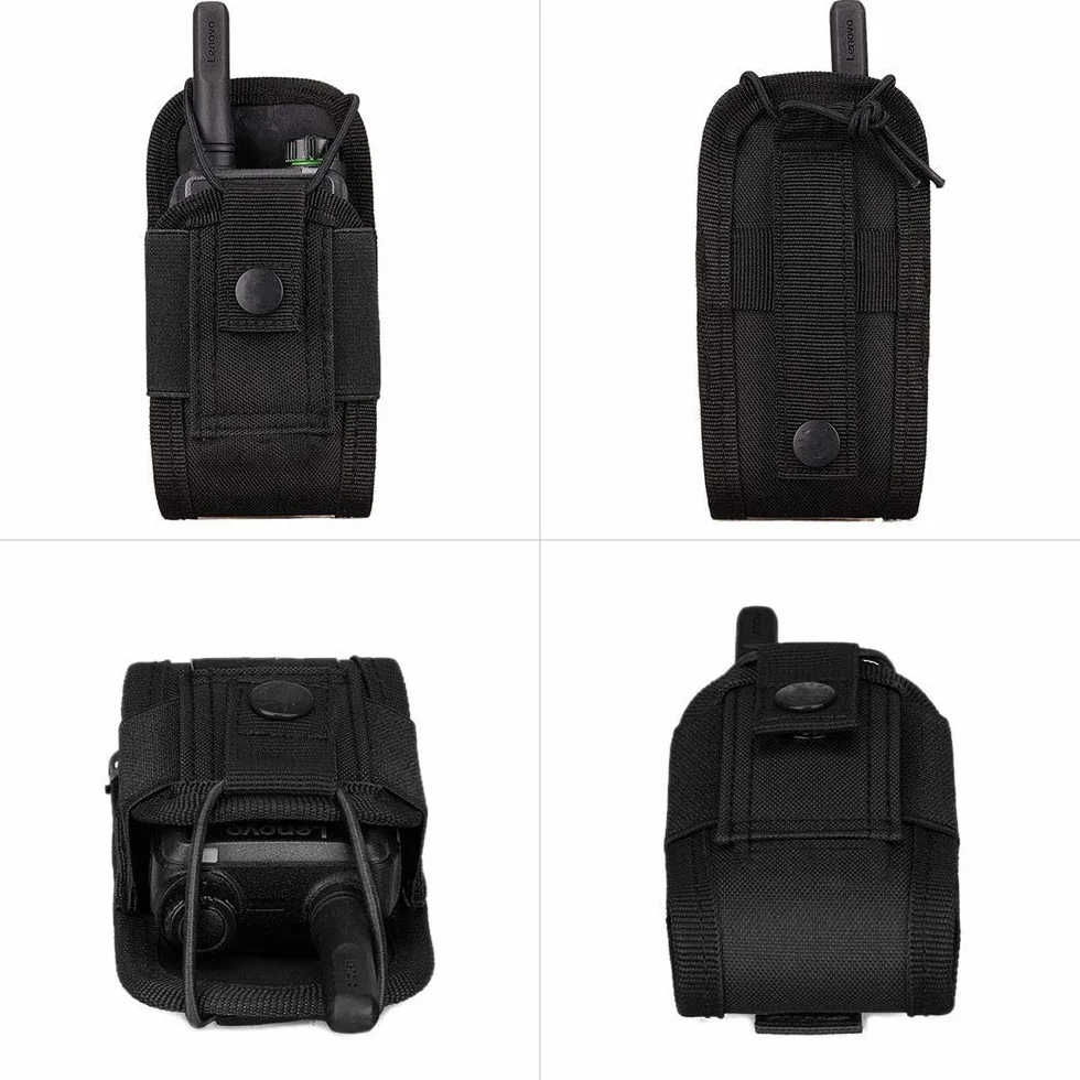 Kyrio Molle Pochette de ceinture pour radio portable ou talkie-walkie