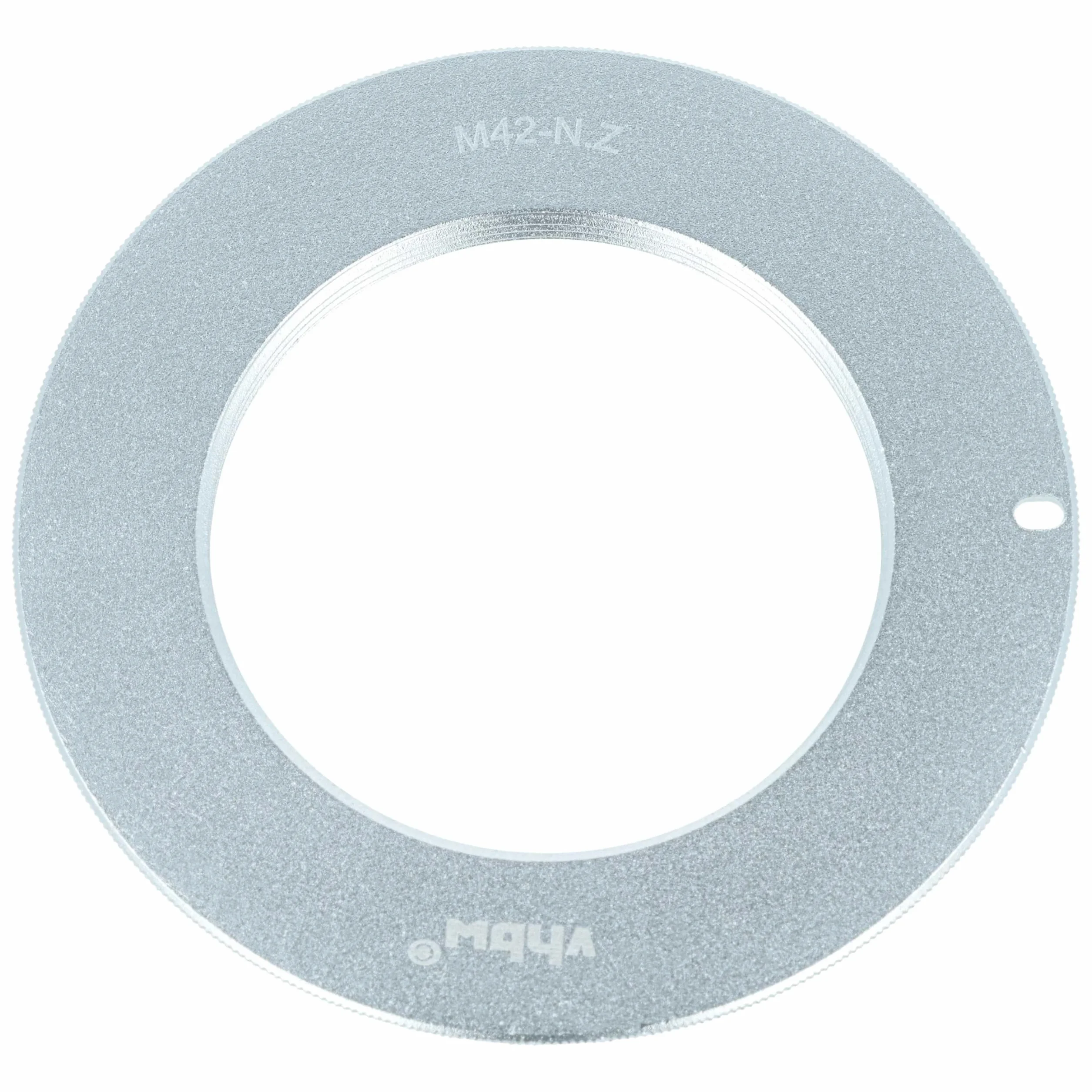 vhbw Bague d'adaptation Compatible avec Nikon Z30, Z50, Z50 II, Z6 II, Z5 II, Z6 III, Z7, Z7 II, Z6, Z5 - Monture Z vers objectifs M42 argenté