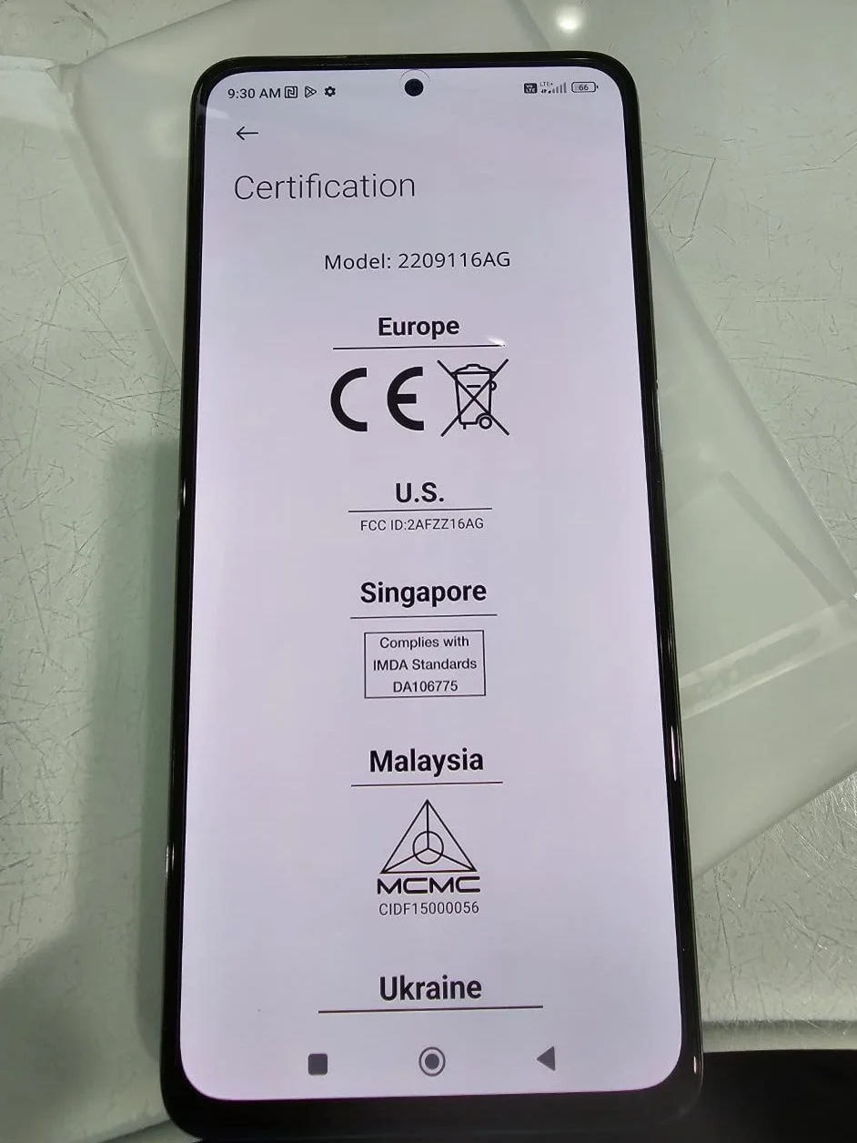 XIAOMI Redmi Note 12 Pro+ 5G 16,9 cm (6.67") Double SIM Android 12 USB Type-C 8 Go 256 Go 4980 mAh Noir Accessoires Non Inclus (Reconditionné)