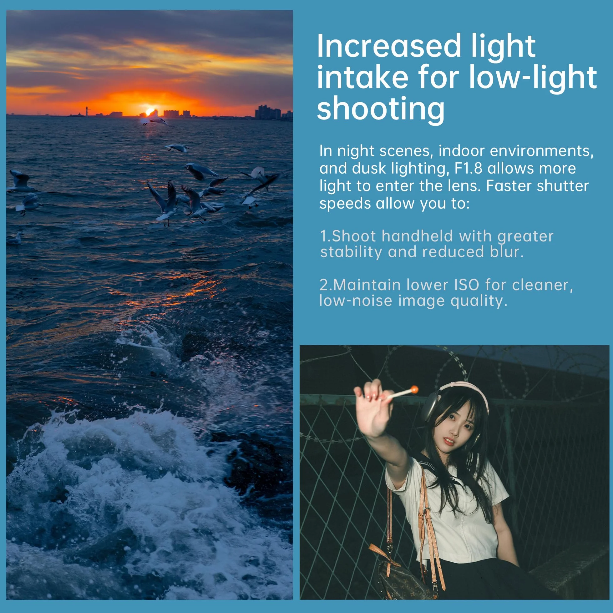 Objectif 7Artisans AF35mm F1.8 APS-C Frame Lite à Grande Ouverture F1.8 Compatible avec la Reconnaissance faciale et oculaire Compatible avec Les appareils Photo Fujifilm Fuji X-H/T/T30/S/E/A