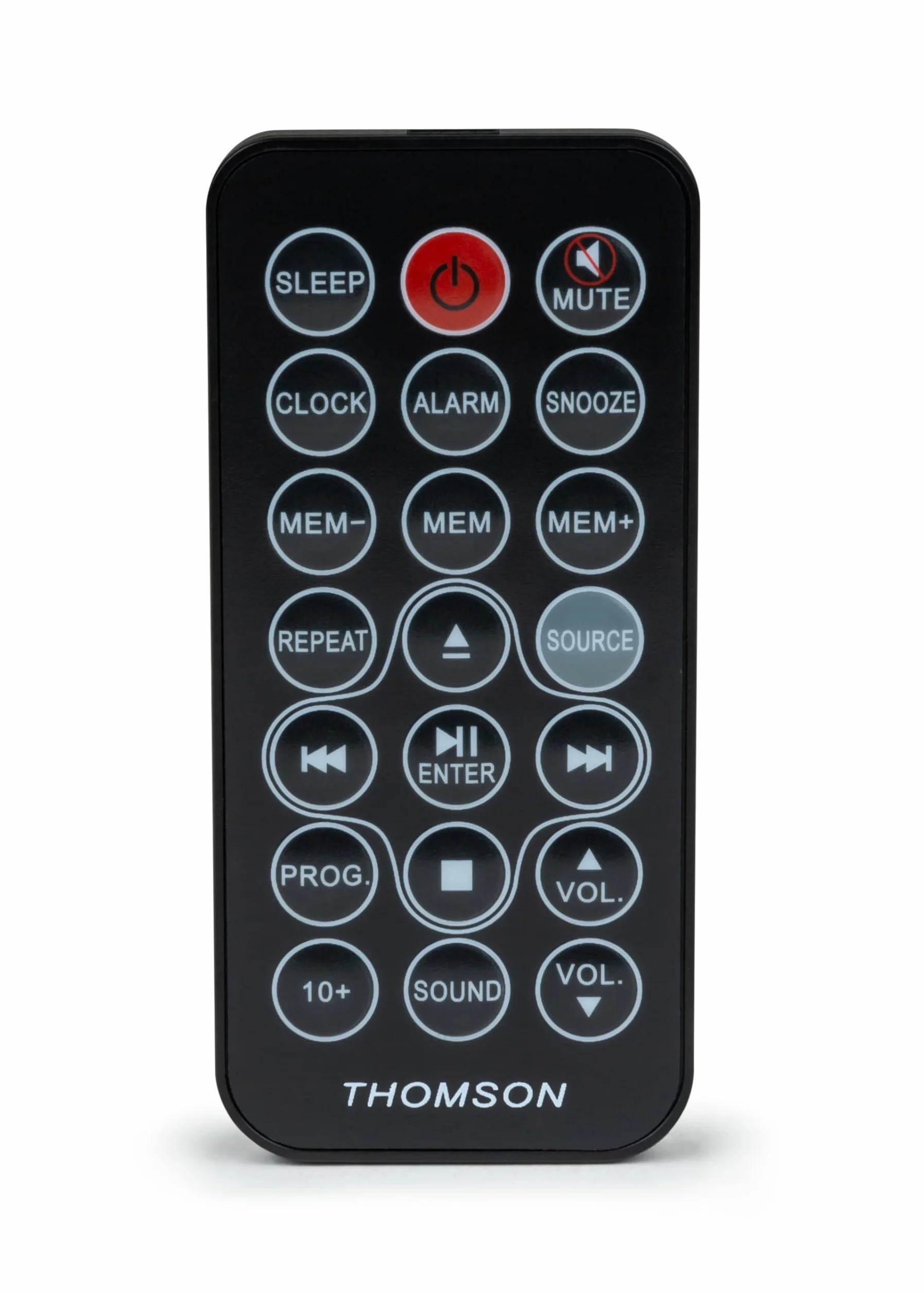 THOMSON Micro Chaîne Bluetooth Lecteur CD Enceinte HiFi 50W Radio FM DAB+ Chargeur Smartphone sans Fil Induction Compatible Iphone Samsung Galaxy Port Aux USB MP3