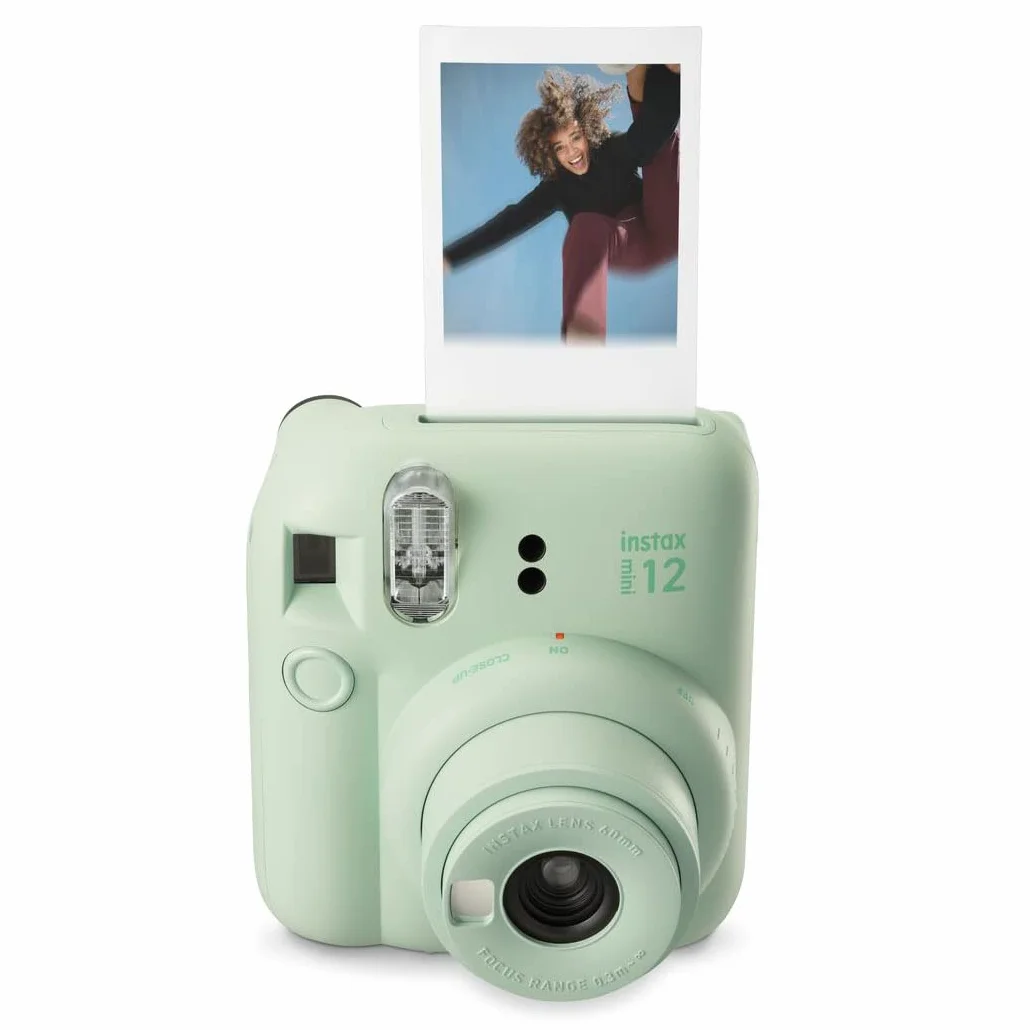 Fujifilm Instax Mini 12 Appareil Photo instantané avec Pack de 40 pellicules Vert Menthe