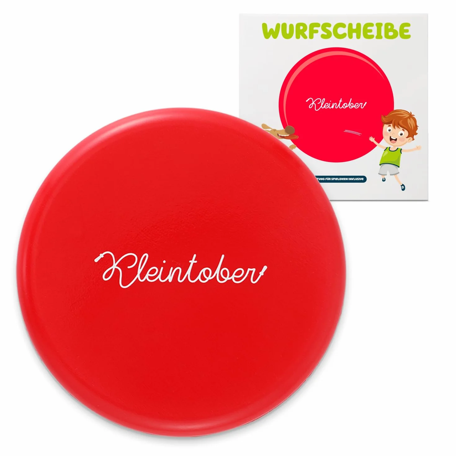 Kleintober Frisbee Disc Rouge 20 cm Sports Plein Air