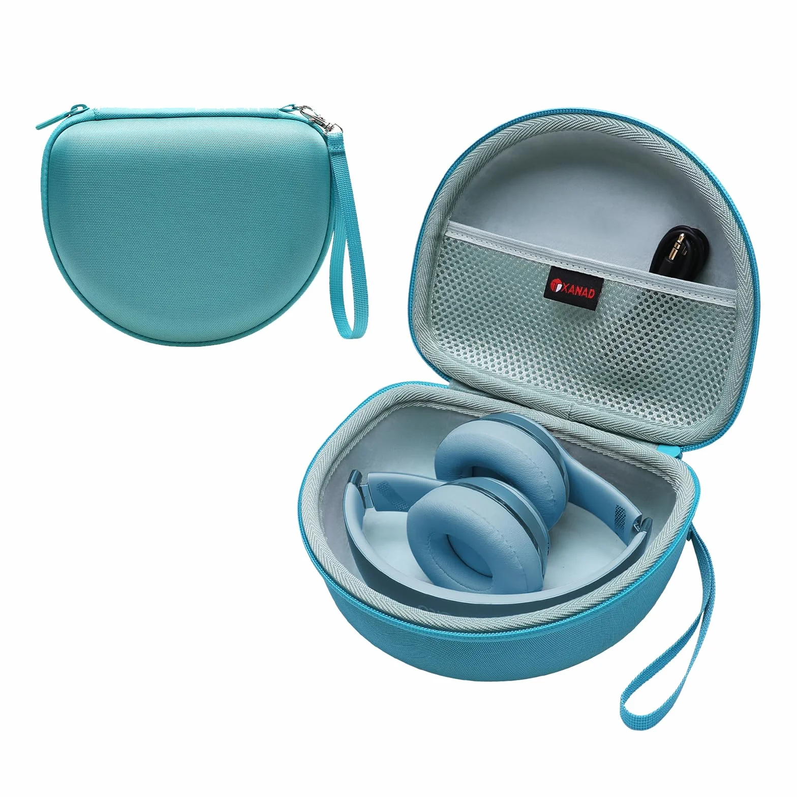 JBL Tune 510BT 530 BT 570BT 520BT 670NC Étui de Voyage XANAD Housse de Remplacement avec Rangement Câble Vert