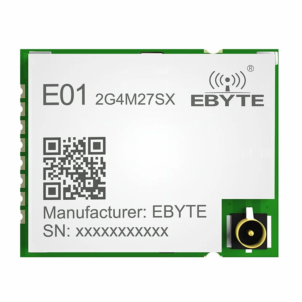 NRF24L01P Module sans fil 2,4 GHz 27 dBm E01-2G4M27SX Longue portée 4 km PA LNA RF émetteur-récepteur