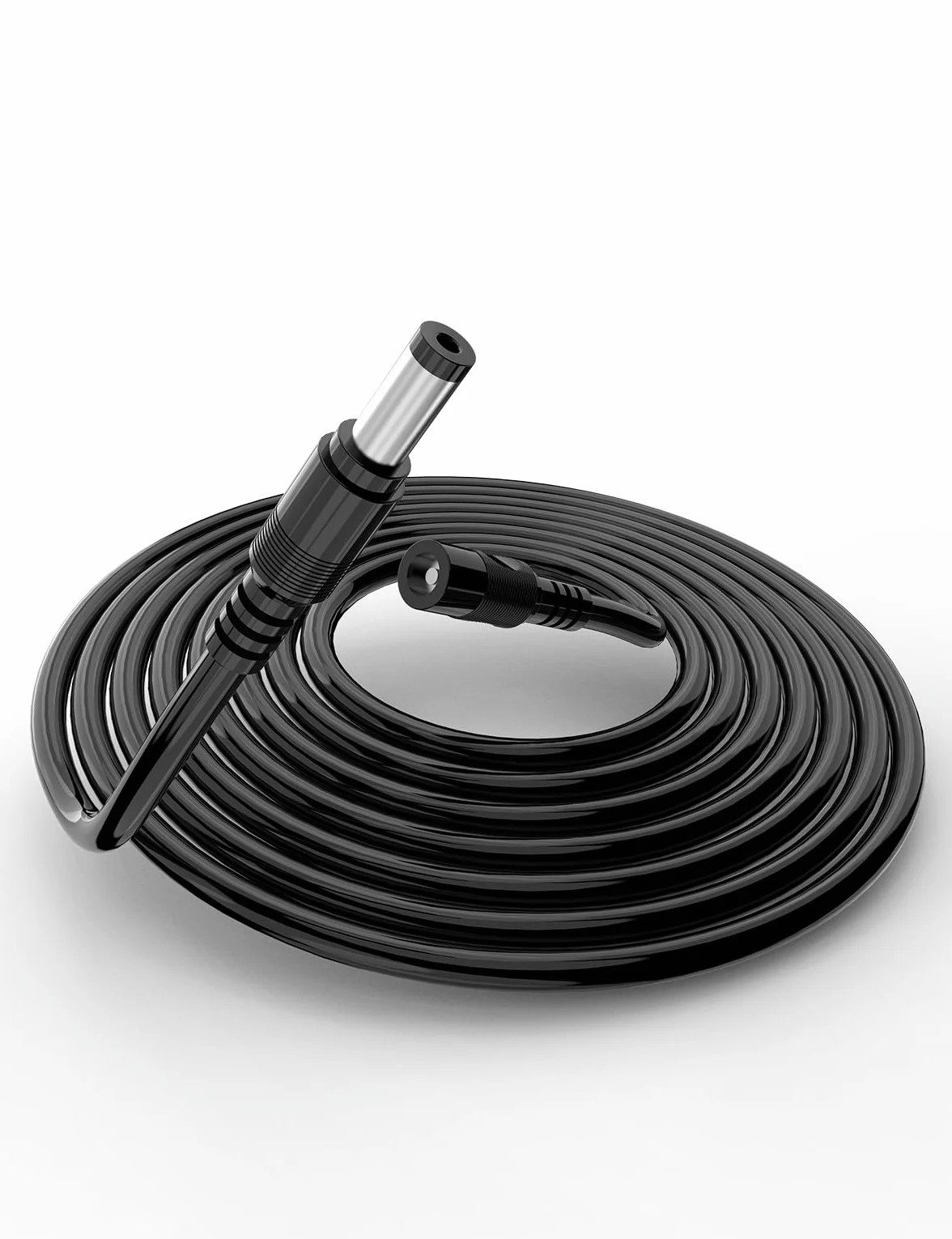 Tonton Cordon d'extension d'alimentation 12V DC 1M 2.1mm x 5.5mm Noir