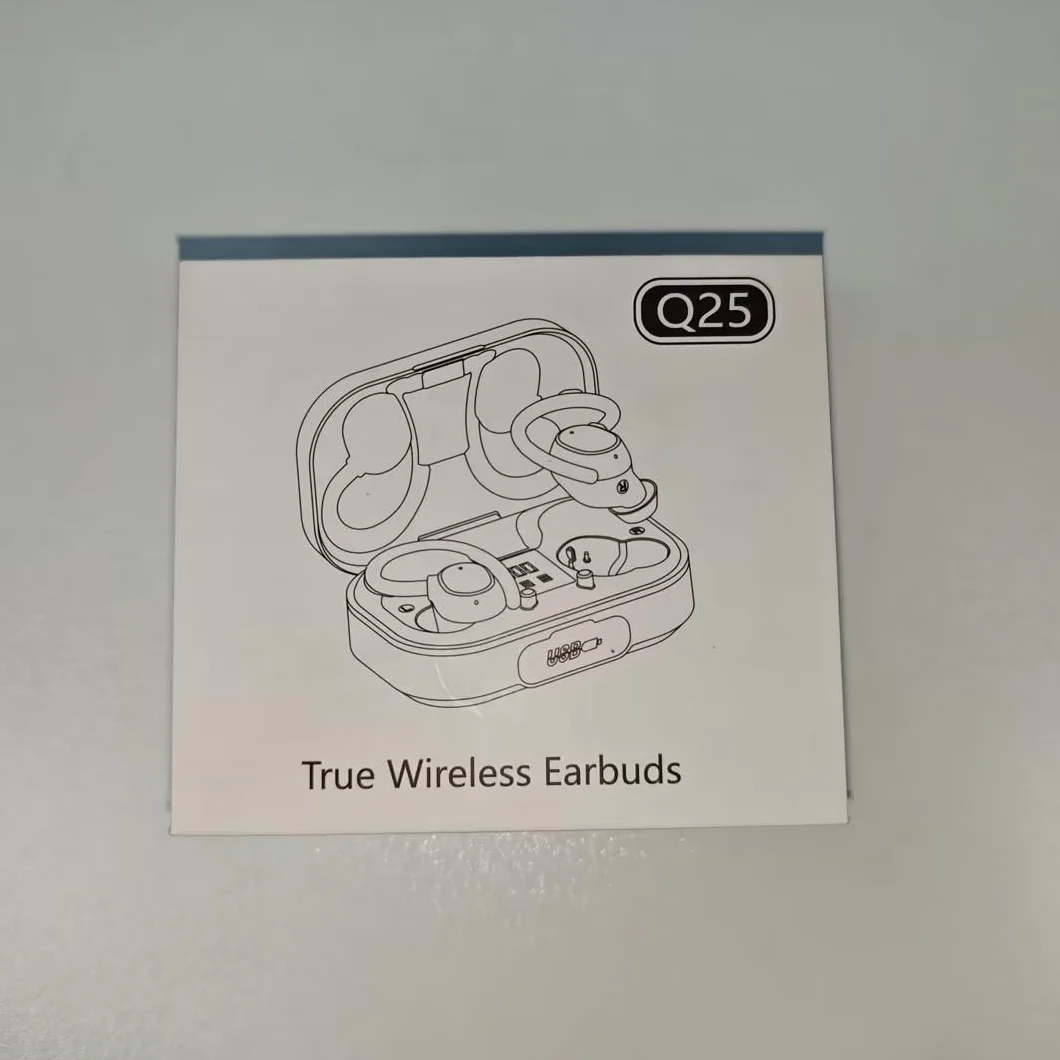 Ecouteurs Bluetooth sans Fil Sport, 120H Bluetooth 5.3 avec HiFi Stéréo, Écouteurs sans Fil Bruit 4 HD Mic CVC 8.0 Antibruit, Écran LED, Contrôle Tactile IP7 Étanche USB-C Casque Running iOS/Android