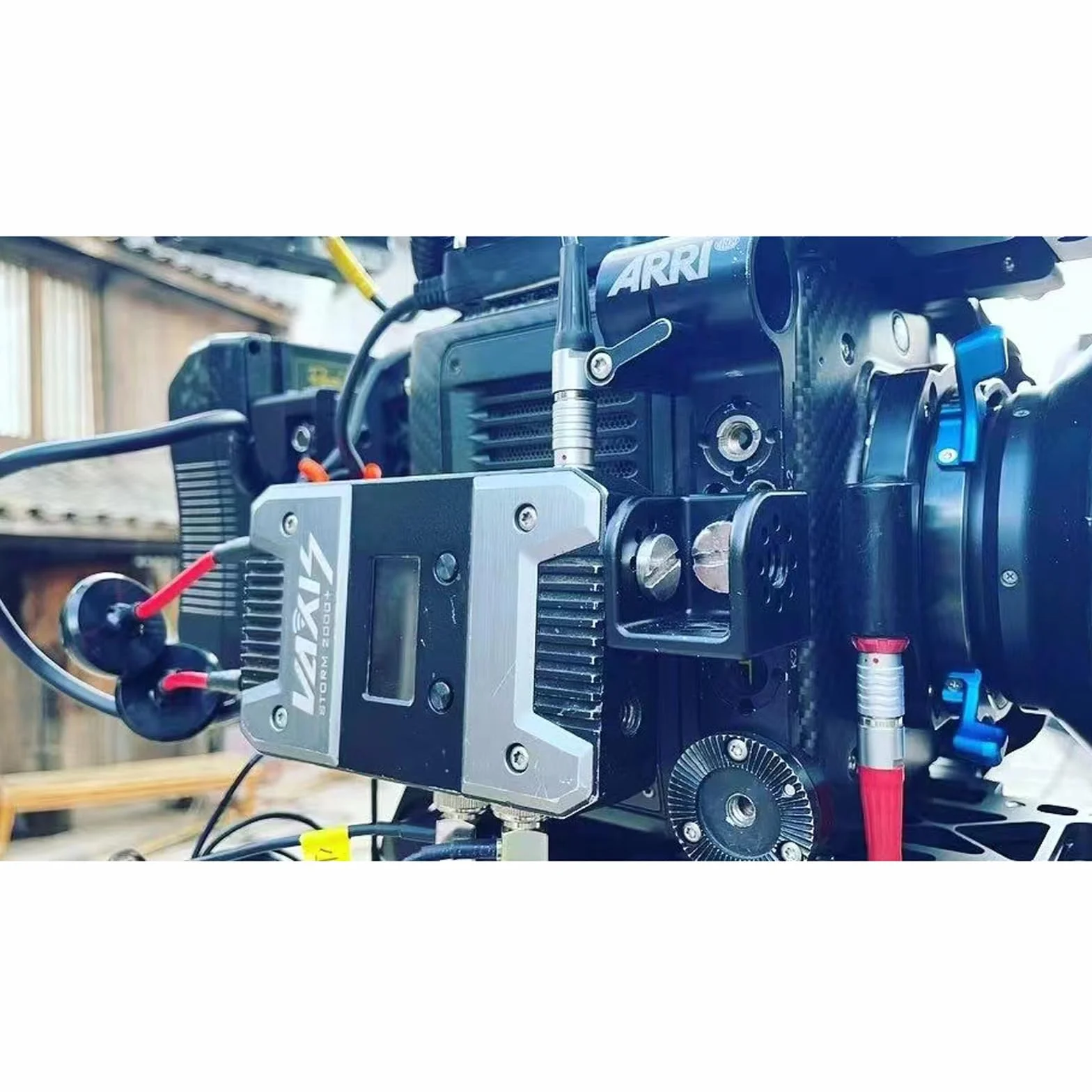 HangTon Bloc 3/8" Filetage Support Verrouillage Montage Adaptateur pour ARRI Sony RED Caméra Objectif Moteur Teradek Sans Fil Noir