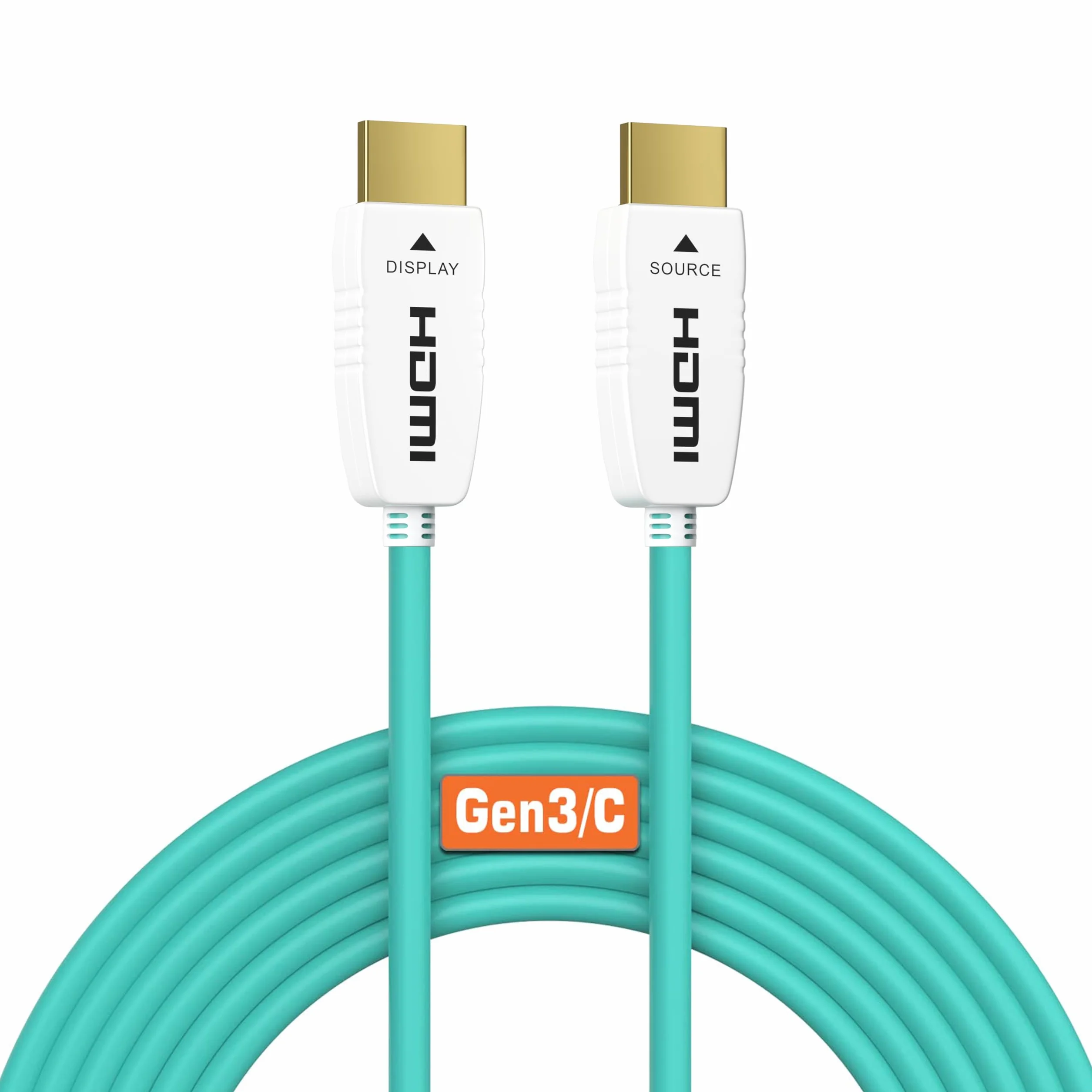 RUIPRO Câble HDMI 8K Fibre Optique 5M, HDMI 2.1 Ultra Haute Vitesse 48Gbps, Prise en Charge 8K@60Hz, 4K@120Hz, HDR Dynamique, eARC, HDCP 2.2/2.3, Compatible avec PS5, Xbox, TV, Projecteur, Moniteur