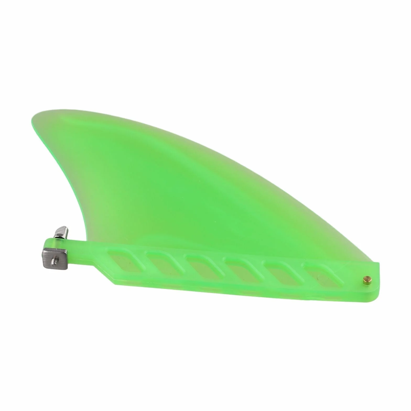 Aileron central PVC flexible remplacement planche surf compatible boîte standard vis vert