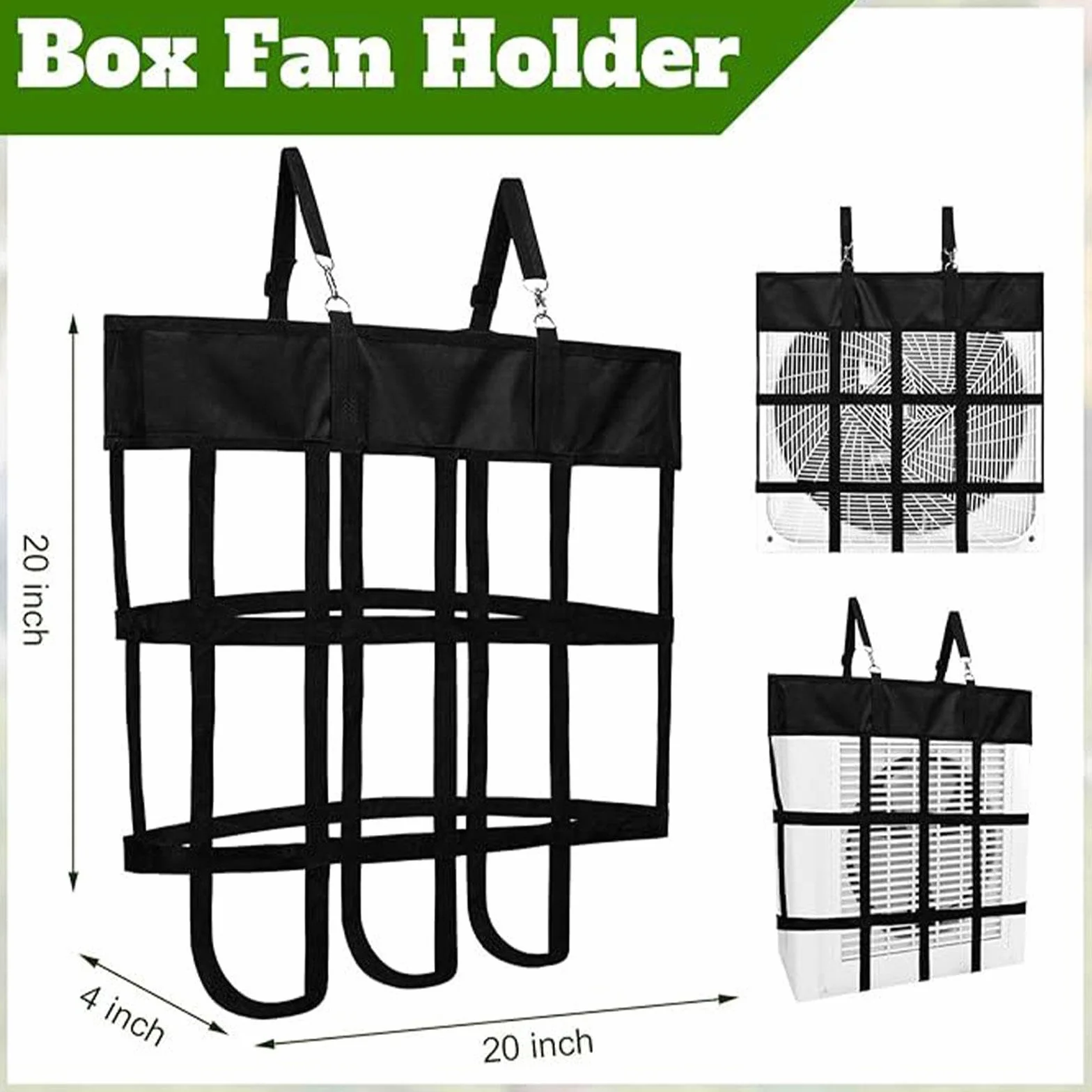 Support de Ventilateur pour Box D'écurie équine, Sac pour Accessoires de Chevaux