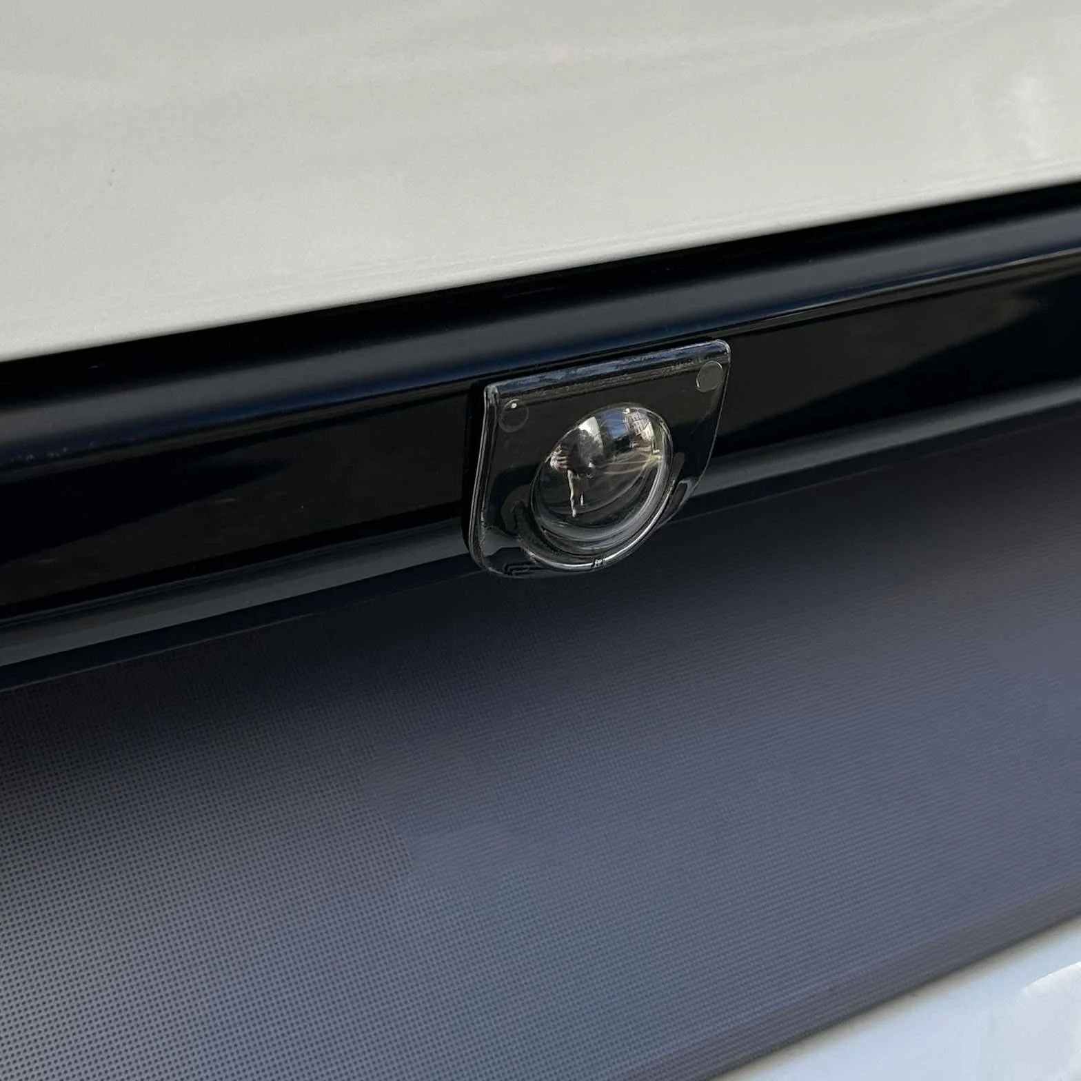 Ensemble de 2 protecteurs de lentille en PC pour Tesla Model Y Juniper/Model YL 2025-2026, Couverture protectrice Anti-Rayures pour caméra de Voiture et Accessoires