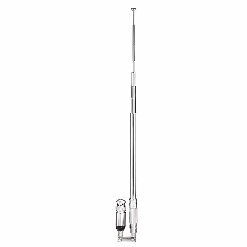 Bingfu Antenne Scanner Radio 20-460MHz 470-1300MHz Télescopique Mâle BNC 8-Section Compatible avec Uniden Bearcat Whistler Scanner Radio Police CB VHF UHF Radioamateurs