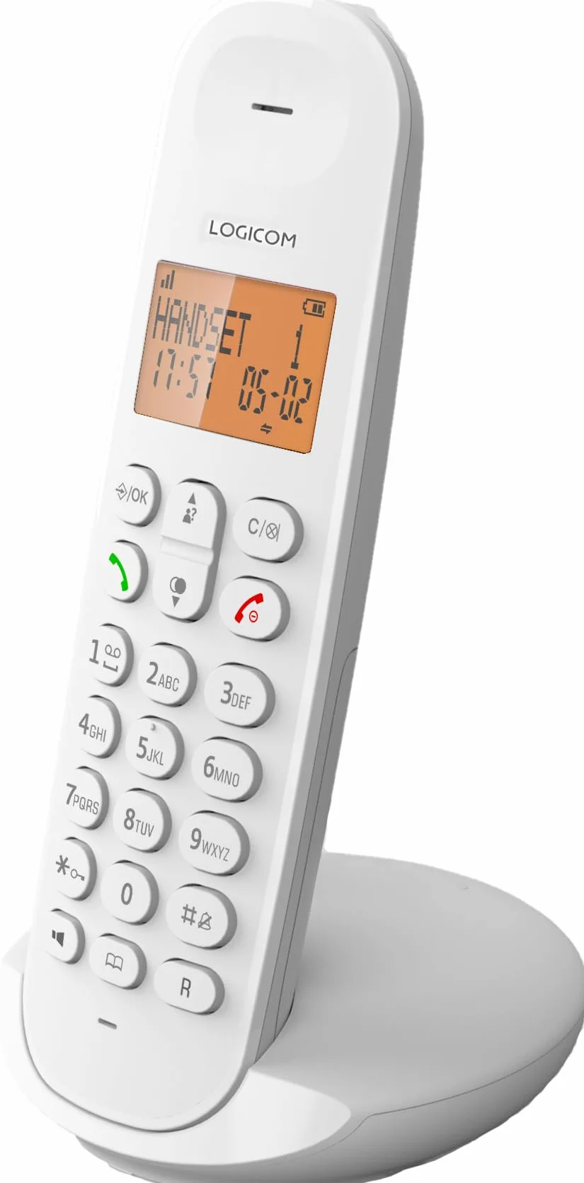 Téléphone sans Fil Logicom Iloa 150 Blanc