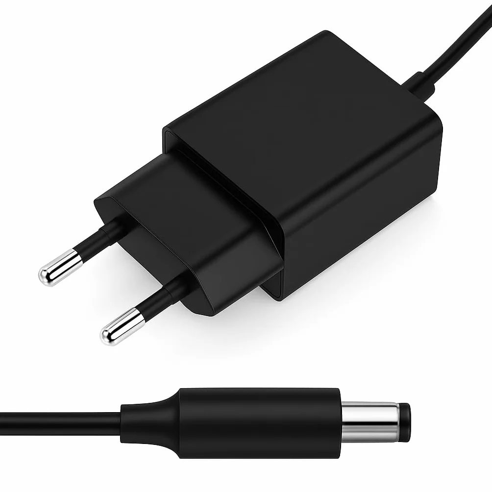 HN-Power 5V / 2A Bloc d'alimentation Compatible pour Yealink, Snom, Fanvil, Grandstream et d'autres téléphones IP - Adaptateurs étroits et économie d'énergie