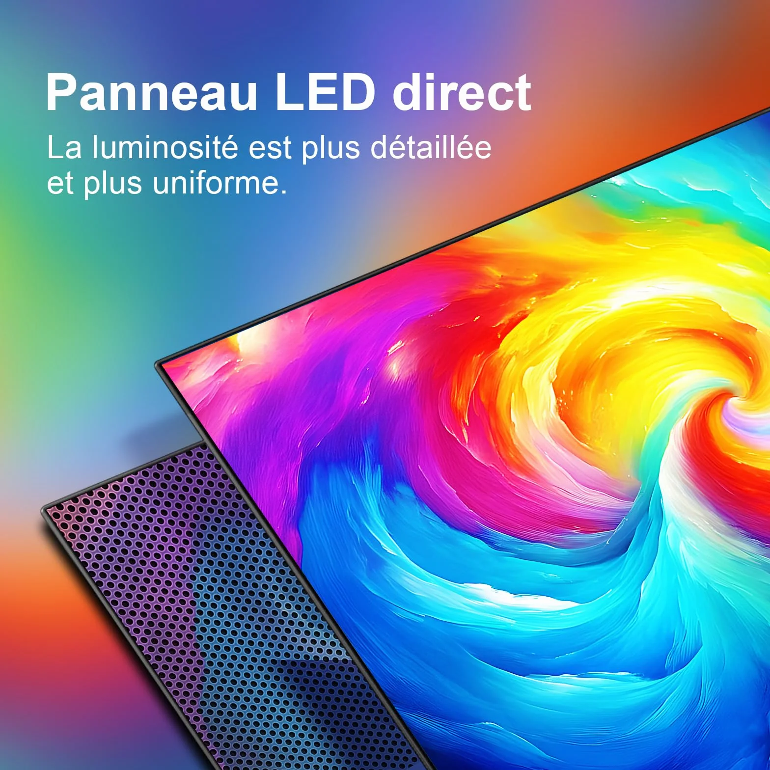 HKC Smart TV 32 Pouces (80 cm) FHD, sans Bord Connectée Télévision avec WiFi, App Store, Triple Tuner(DVB-T/T2, DVB-C, DVB-S/S2), AirPlay (H32N1F-V, 2026)