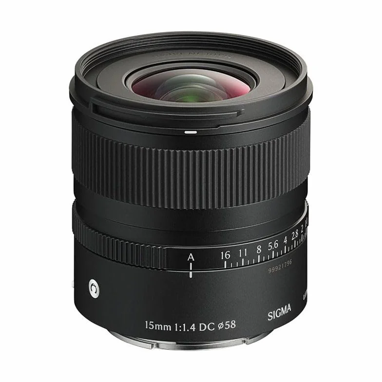 SIGMA Objectif 15mm f/1.4 DC Contemporary Compatible avec Fujifilm X