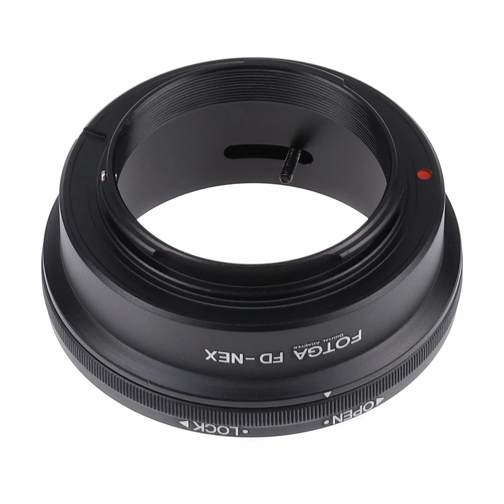 Hersmay FD-NEX Bague d'adaptation pour objectif Canon FD FL vers E Mount pour Sony E Mount A7 A7II A7III A7IV A7R A7RII A7RIII A9 NEX-3 NEX-7 6 5N A6600 A6500 A6400 A6300 A6000