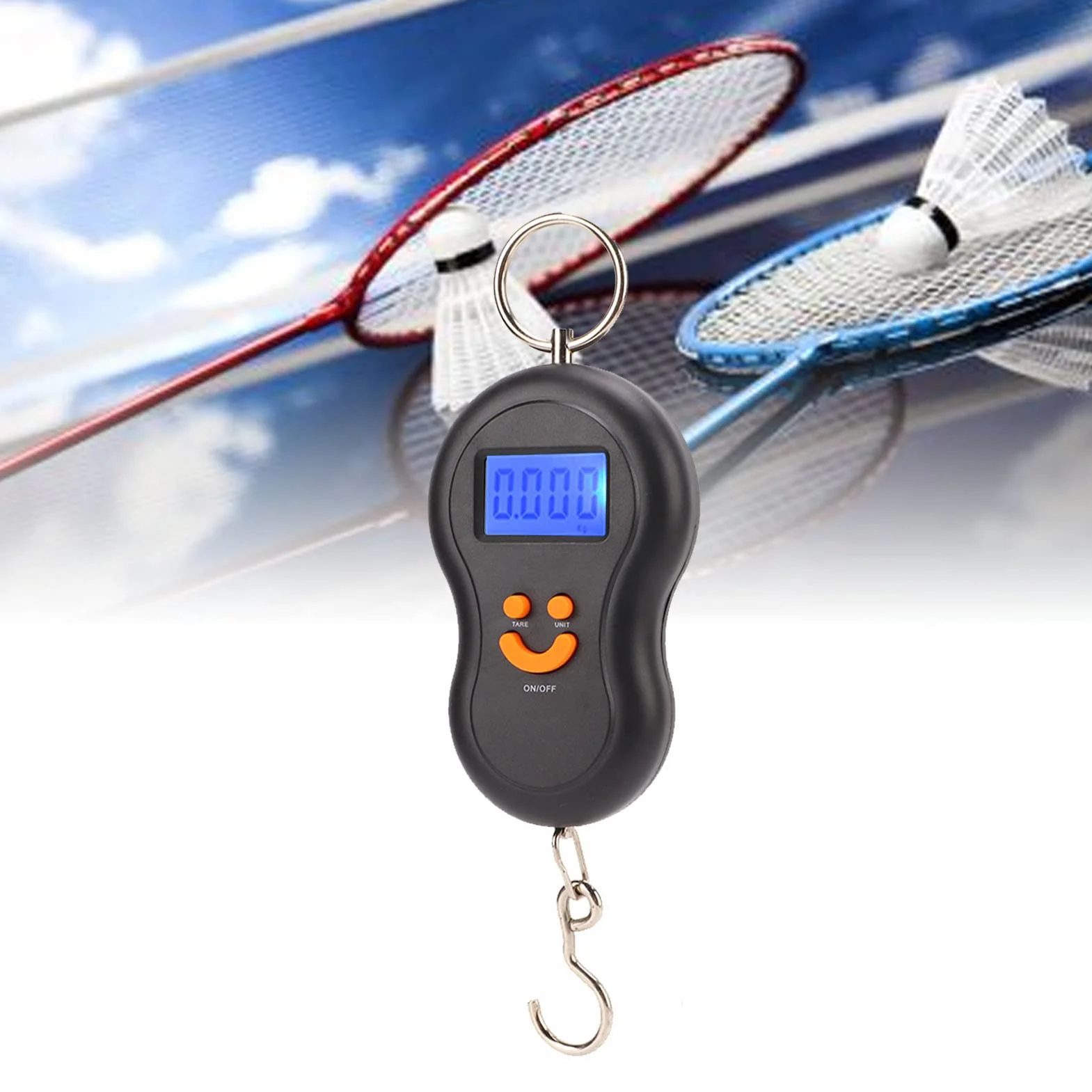 Calibrateur de Tension électronique Pèse-Bagages numérique LCD pour Badminton Tennis Outils de Cordage