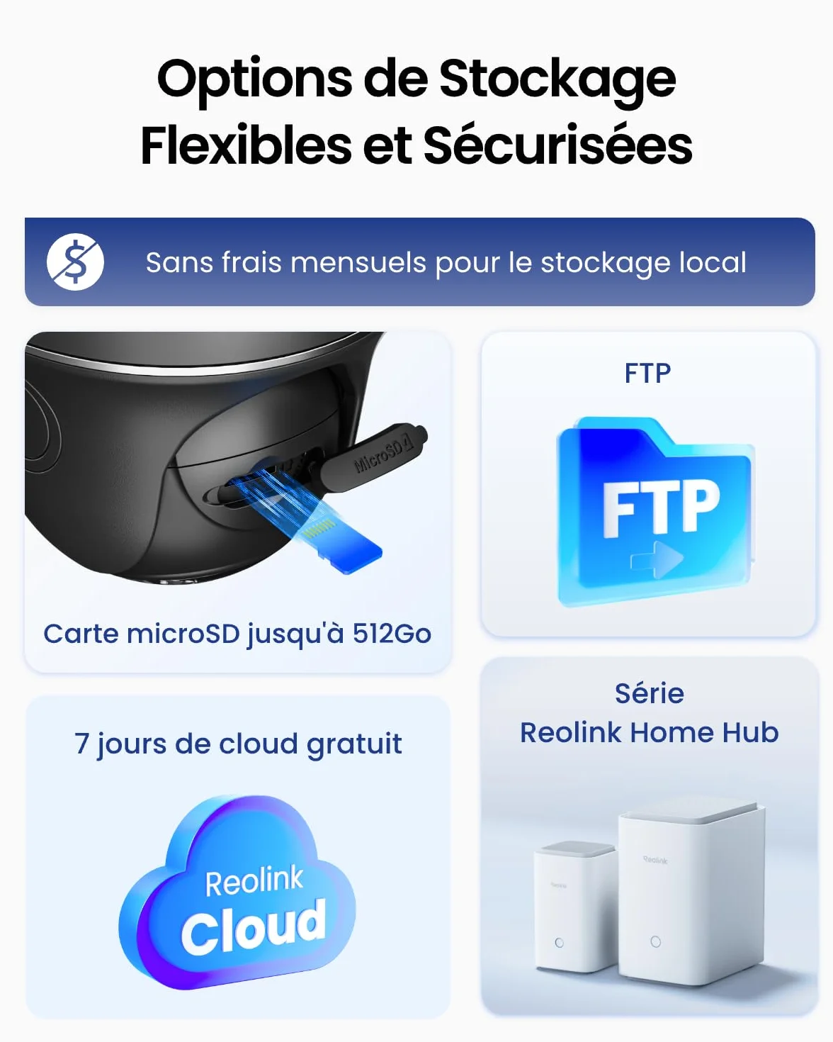 Reolink 5MP Camera Solaire Exterieur WiFi sans Fil, 2,4/5Ghz WiFi, 360° Camera Exterieur Batteries, Détection Personne/Véhicule/Animal, Audio Bidirectionnel, Siren, Argus PT+Panneau Solaire