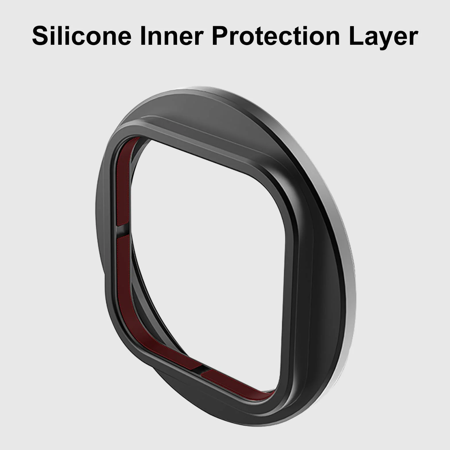 PULUZ Cadre d'objectif de Protection Objectif pour Insta360 Ace Pro 2, Support métallique de Filtre en métal pour filtres Ronds ND/CPL de 52mm