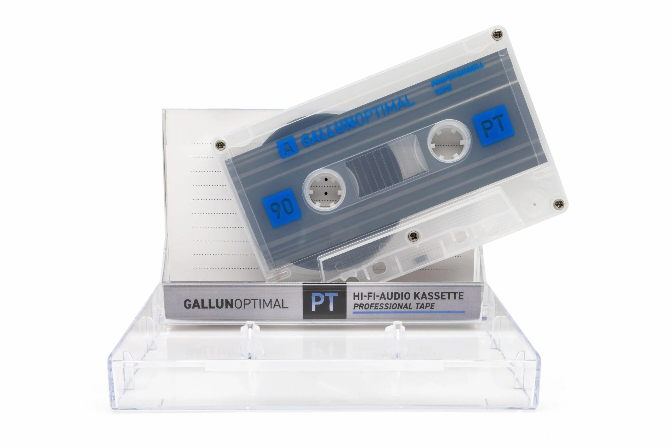 Cassettes Audio PT90 90 Min Professionnelles