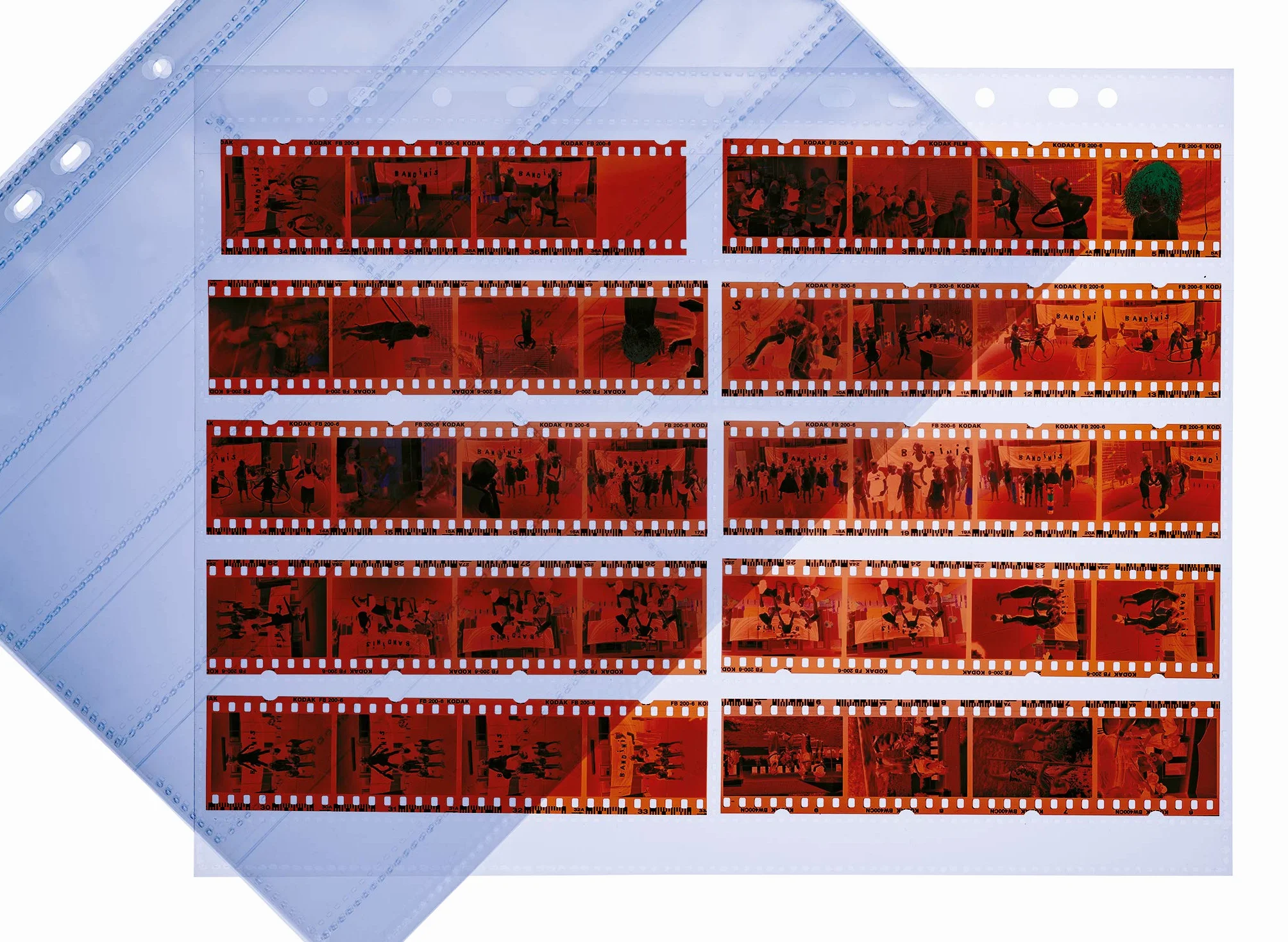 Herma 7760 Pack de 25 pochettes négatifs pour 10 bandes de 4 négatifs (Import Allemagne)