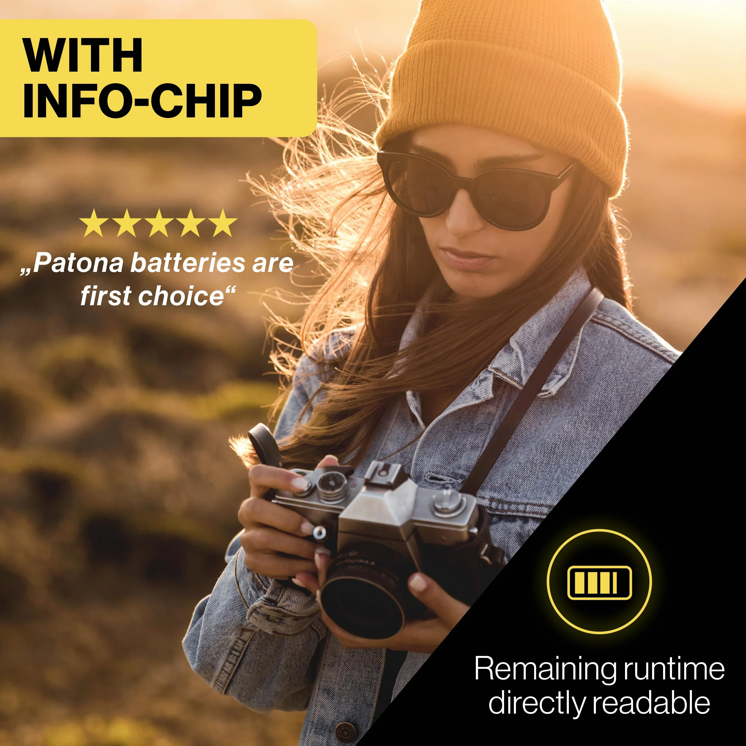 PATONA Batterie VB20 Compatible avec Godox V350S / C/N/O/F Speedlite Flash