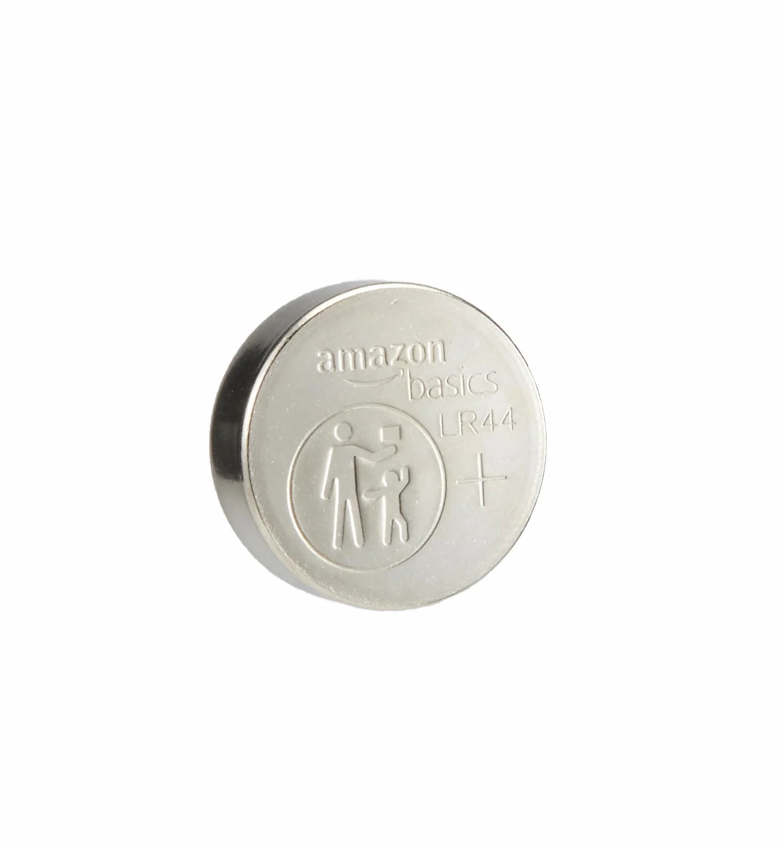 Amazon Basics Lot de 6 piles bouton alcalines LR44, 1,5 V, puissance longue durée, sans mercure