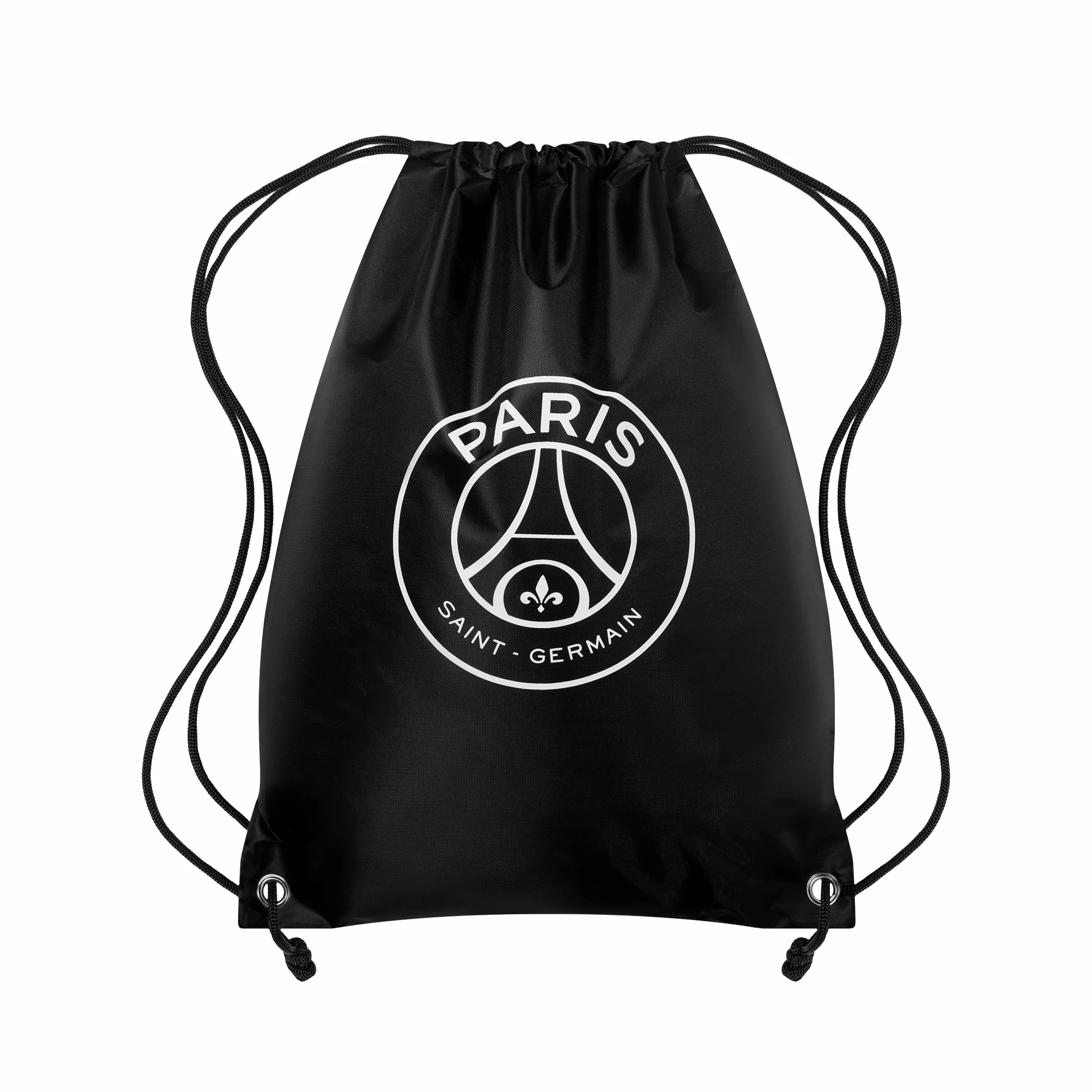 FOCO Sac de Sport Football Cordon de Serrage Noir
