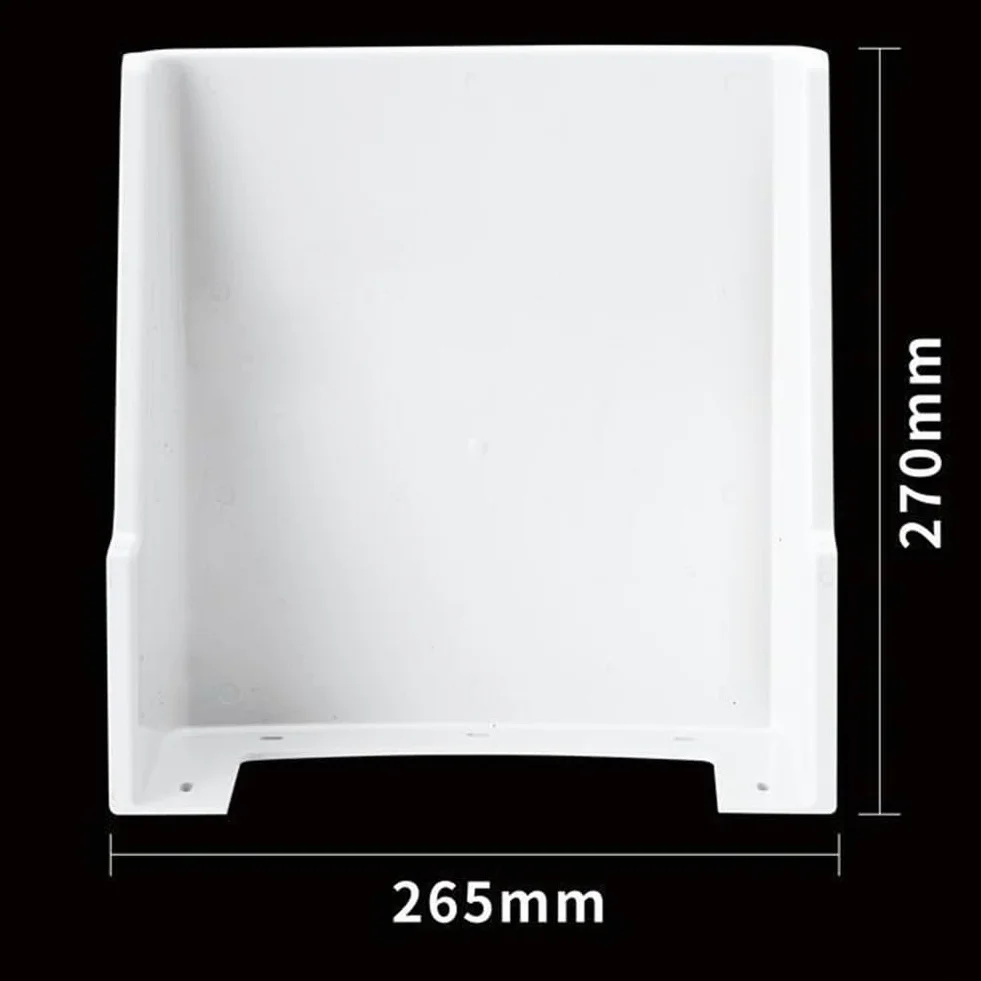 Feegow Protection pour caméra de sécurité, protection extérieure en plastique, résistant aux intempéries, protection contre le soleil, toit de protection pour caméra de sécurité (1 pièce)